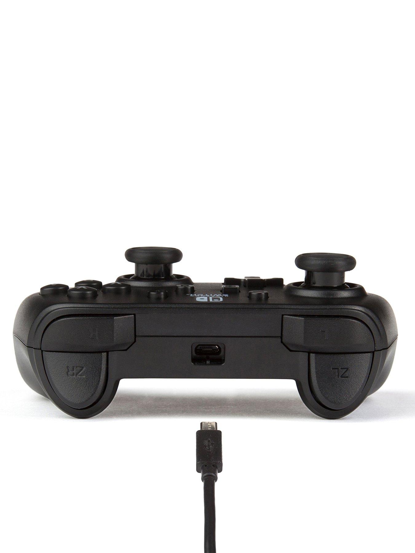  image of powera-wired-controller-for-nintendo-switch-black