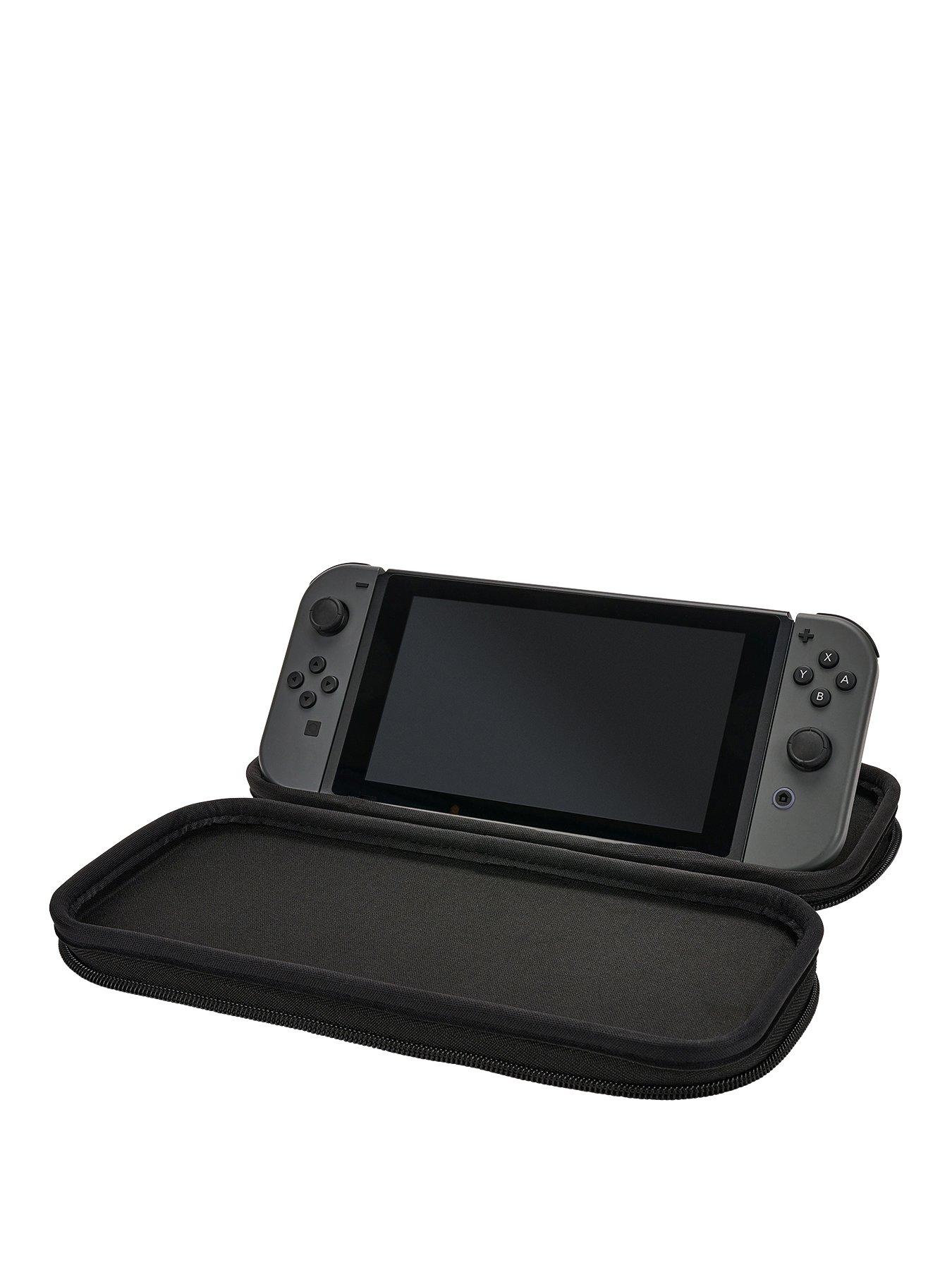  image of powera-slim-case-for-nintendo-switch-family-charcoal