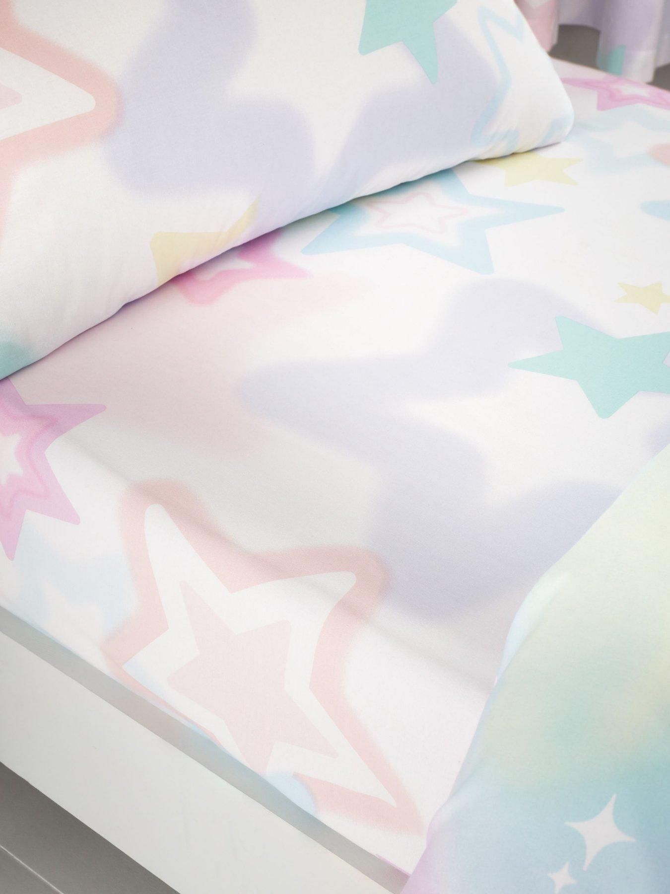 undefined Ombre Stars Fitted Sheet
