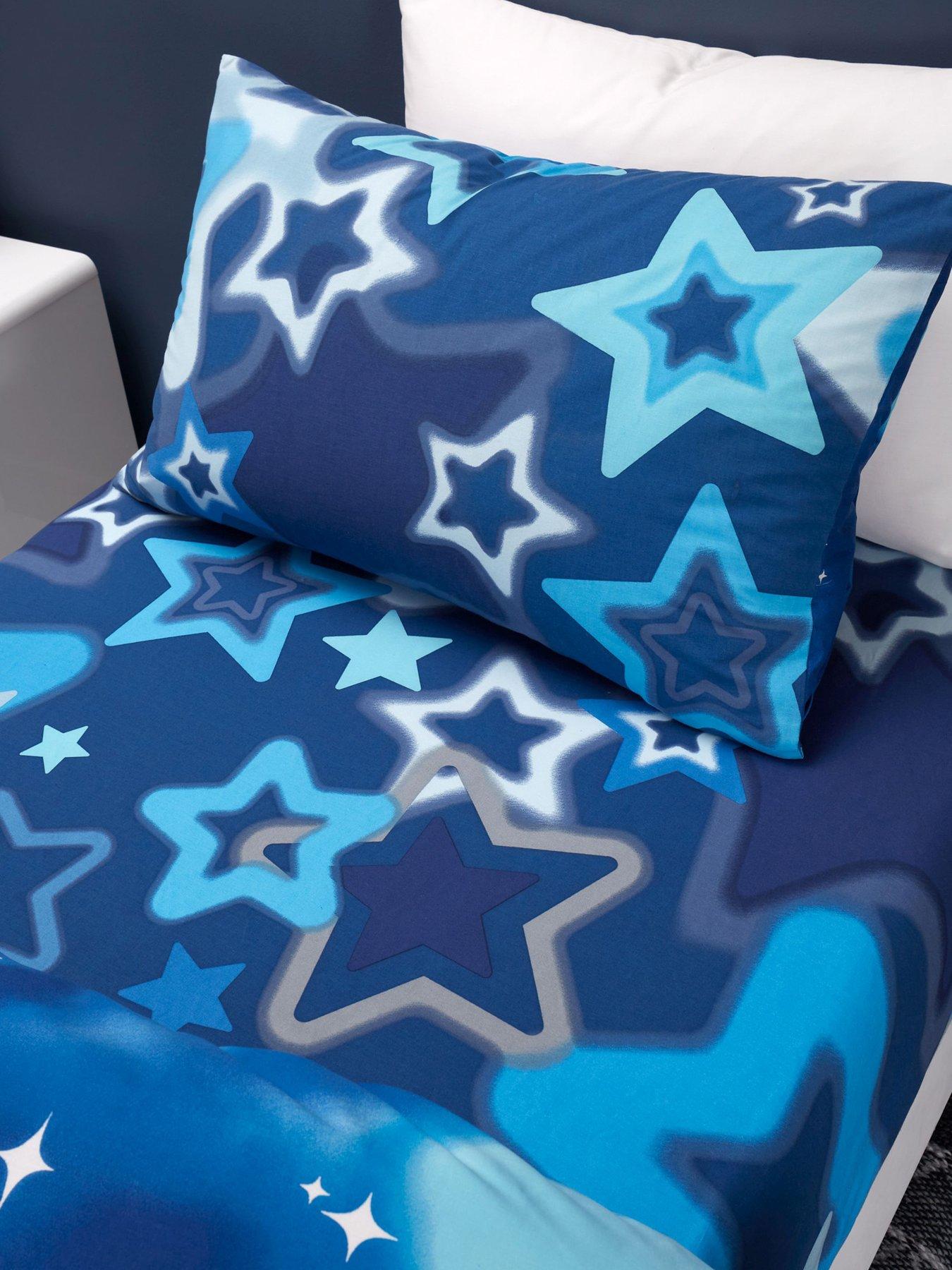 undefined Ombre Stars Fitted Sheet