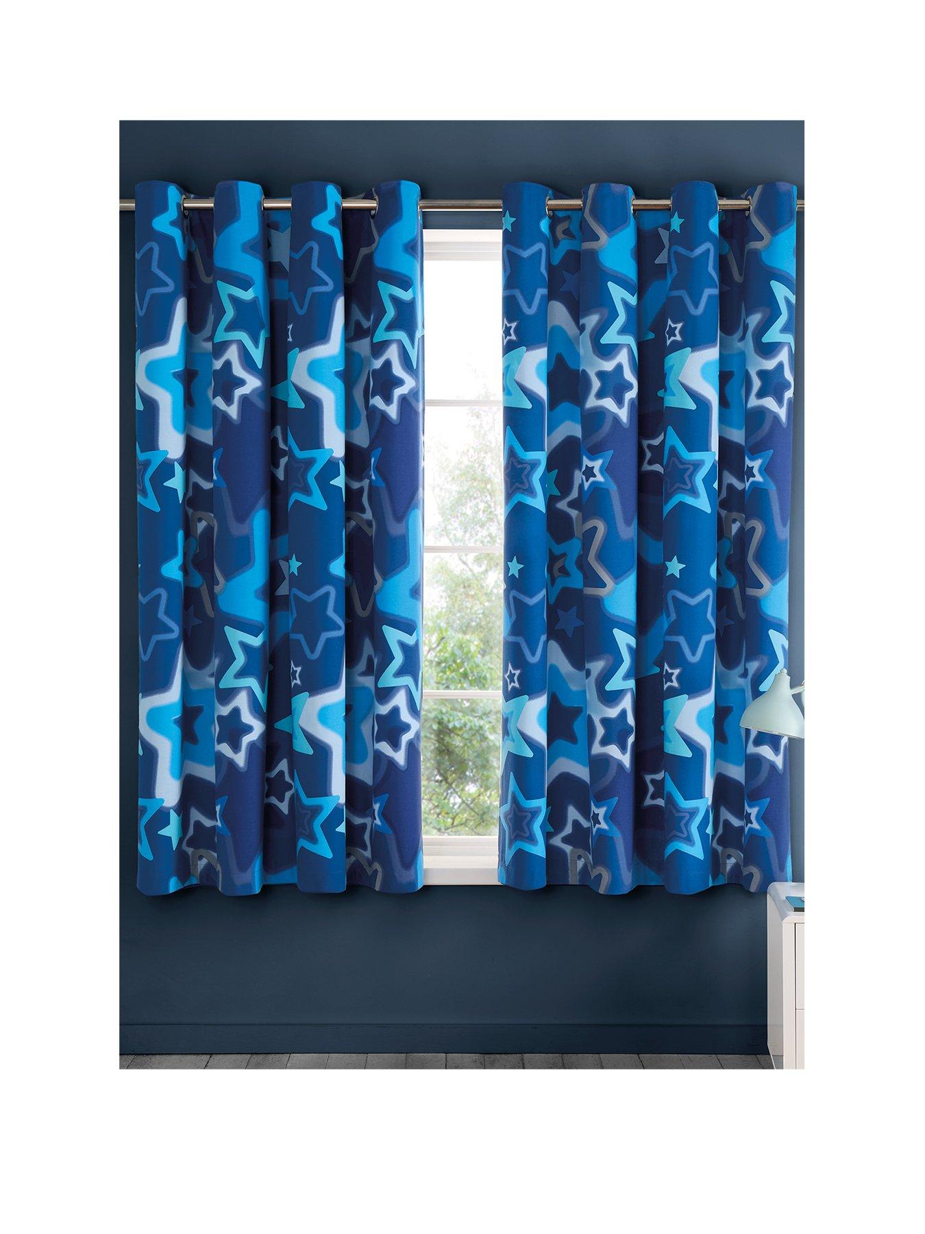 catherine-lansfield-ombre-stars-reversible-eyelet-curtains