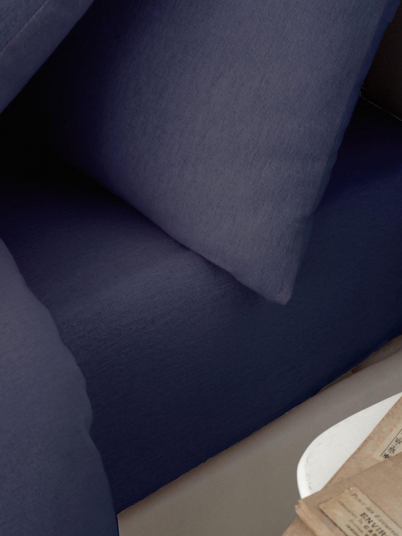 catherine-lansfield-brushed-100-cotton-sheet-and-pillow-case-pack