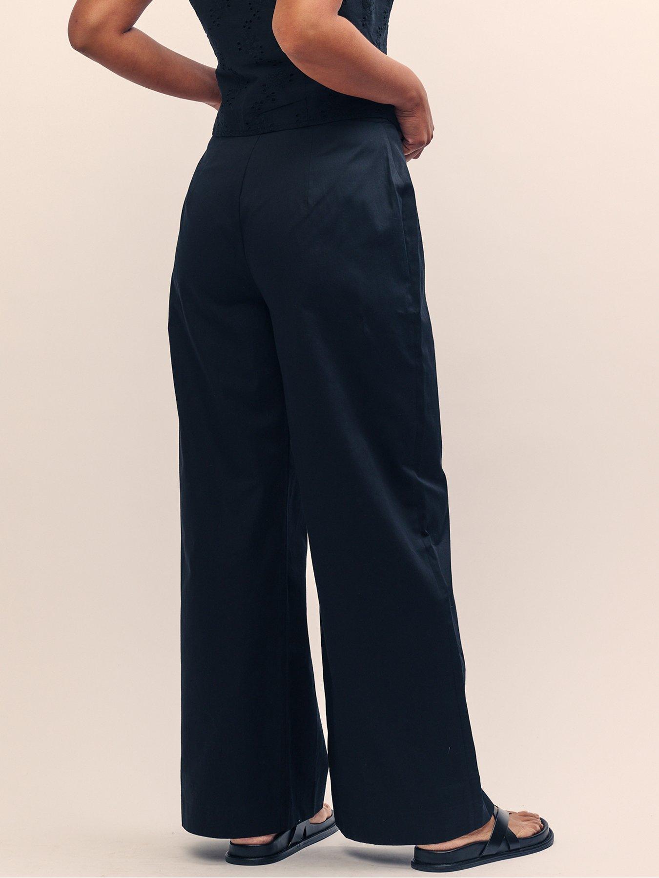 Image 2 of 5 of Nobodys Child Wide Leg Trouser - Black
