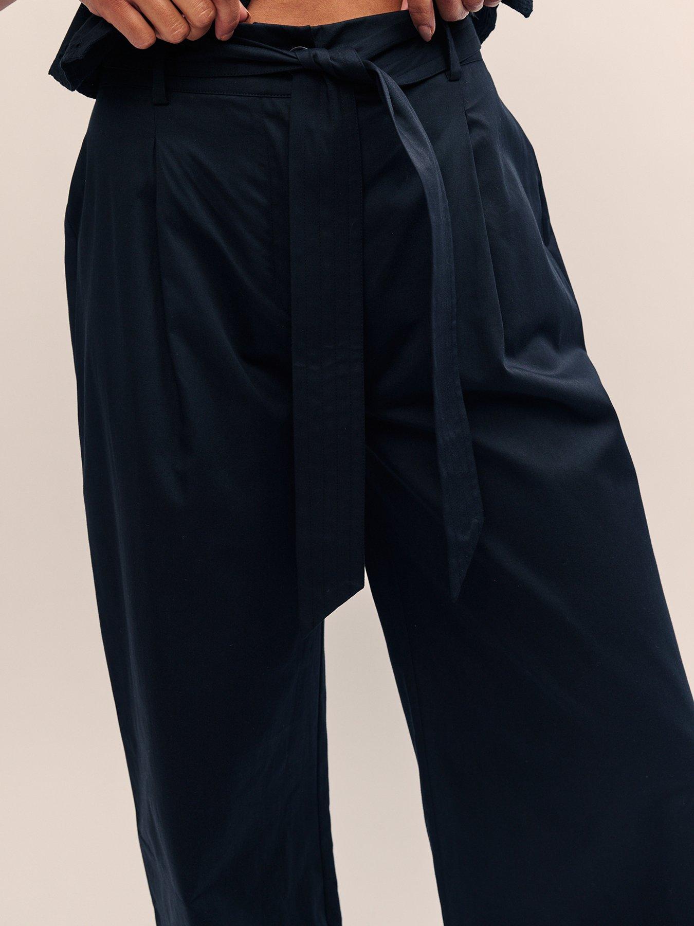 Image 5 of 5 of Nobodys Child Wide Leg Trouser - Black