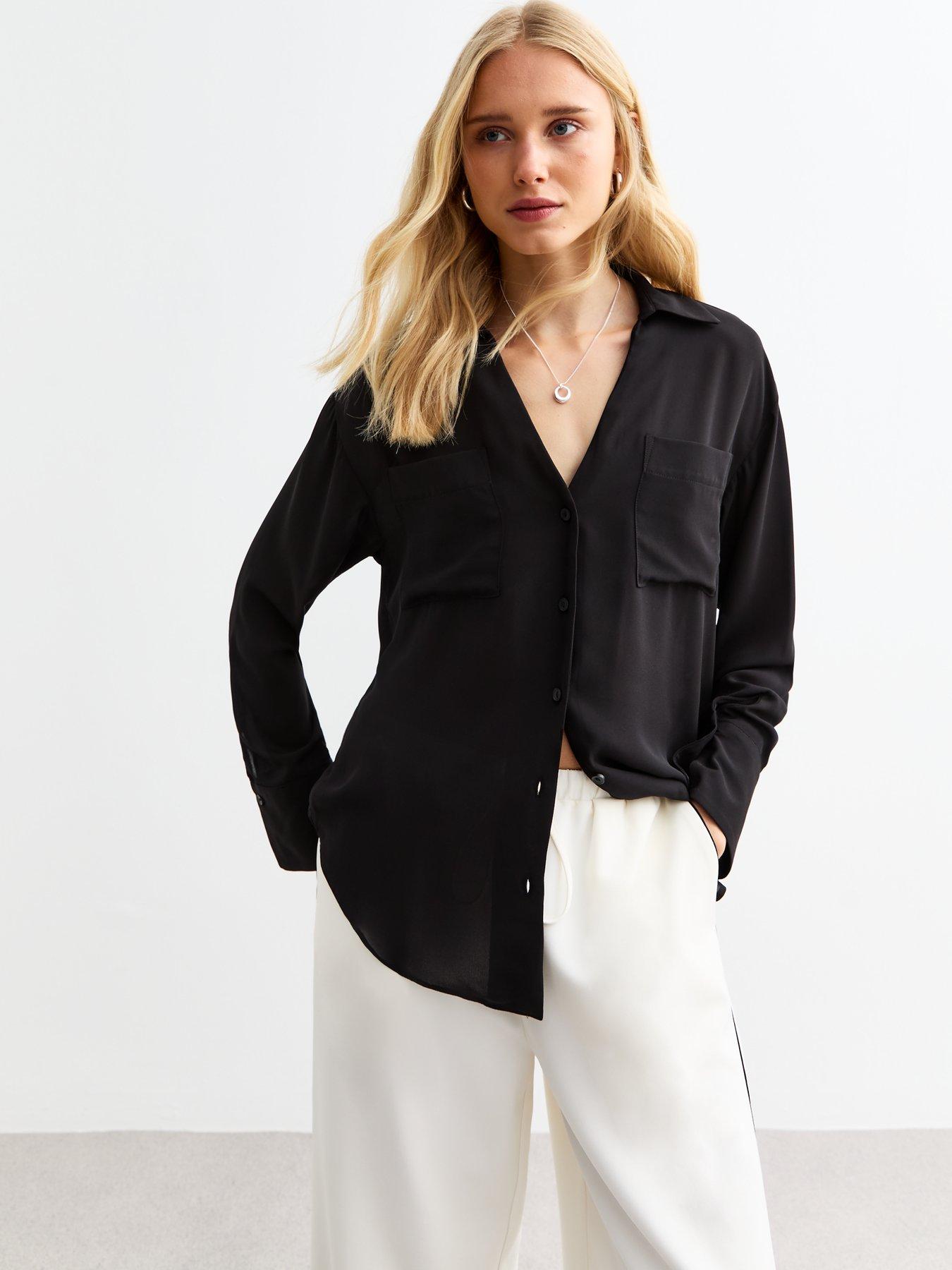undefined Long Sleeve Shirt - Black