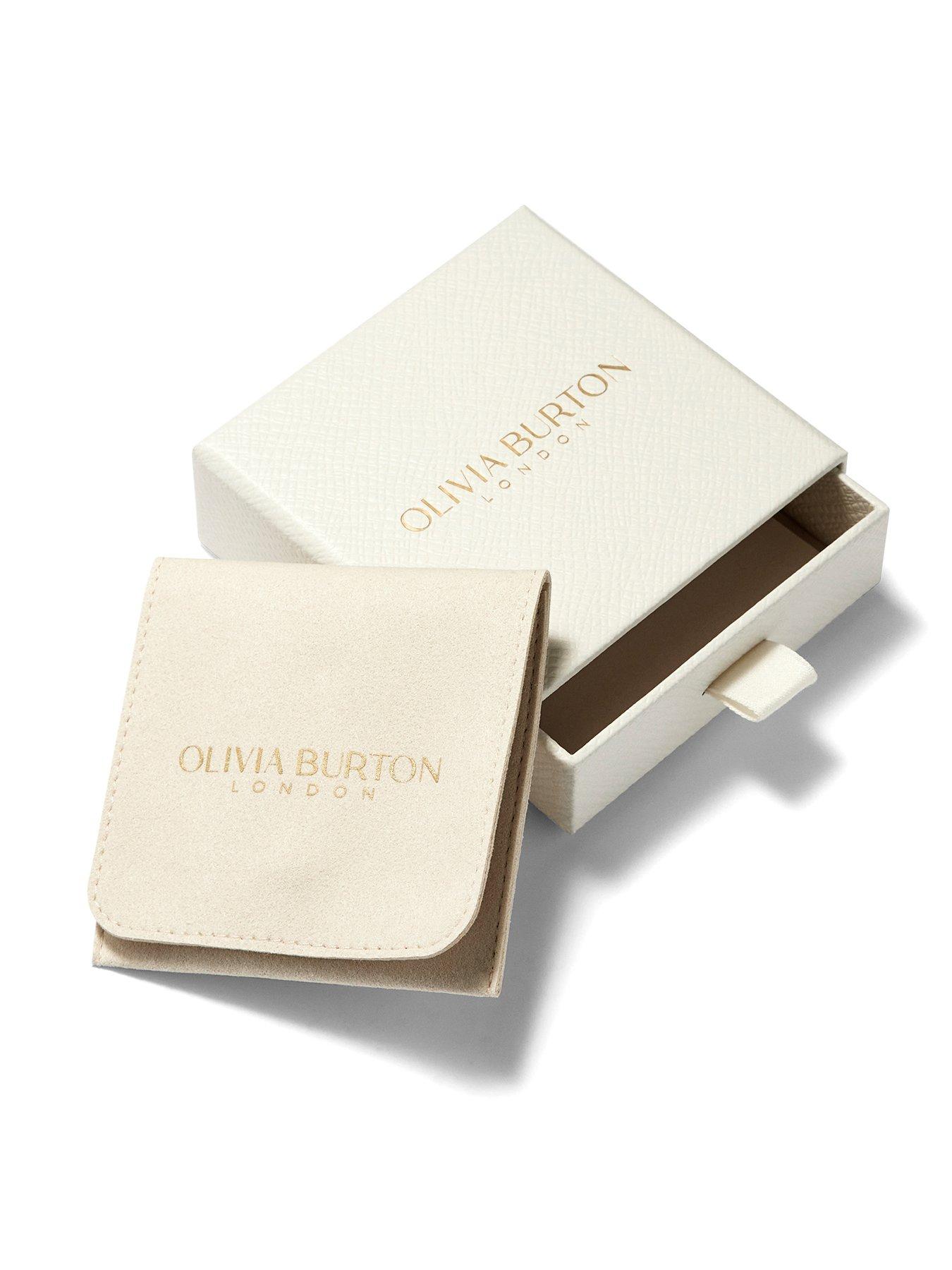  image of olivia-burton-lovers-knot-gold-ip-stud-earrings