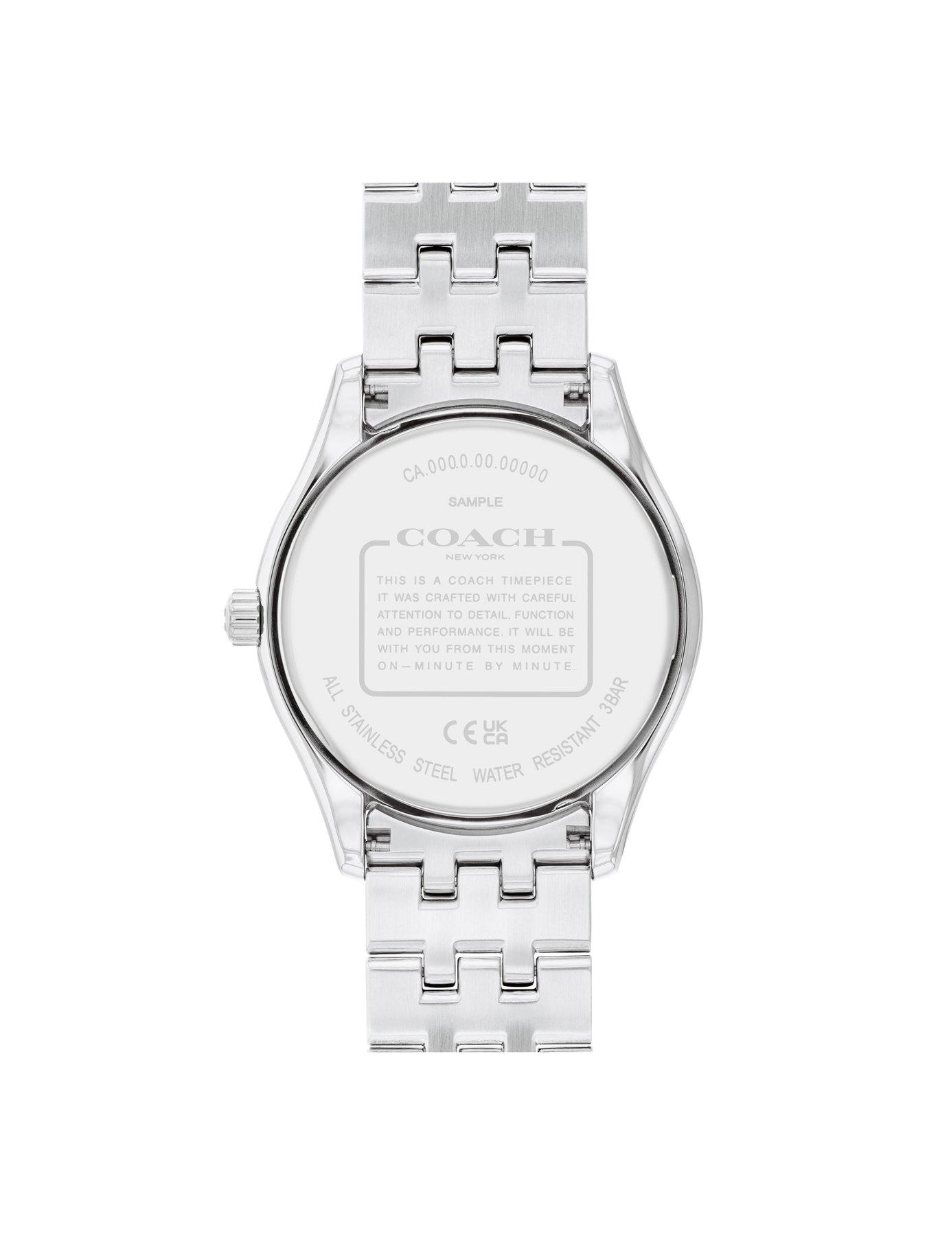  image of coach-ladies-brooks-crystal-set-bracelet-watch