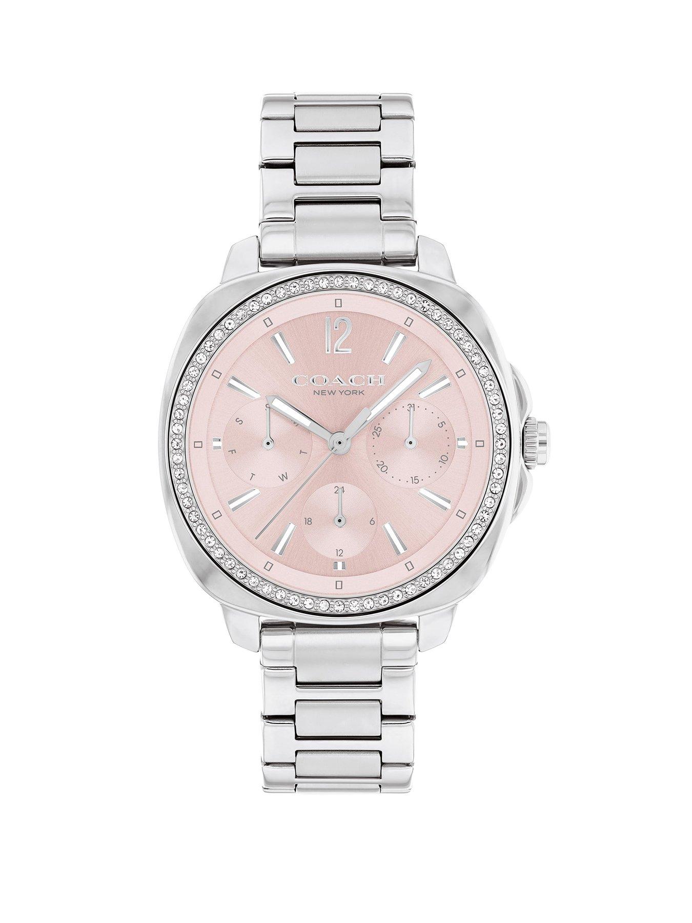 COACH Ladies Kitt Stainless Steel Bracelet Watch