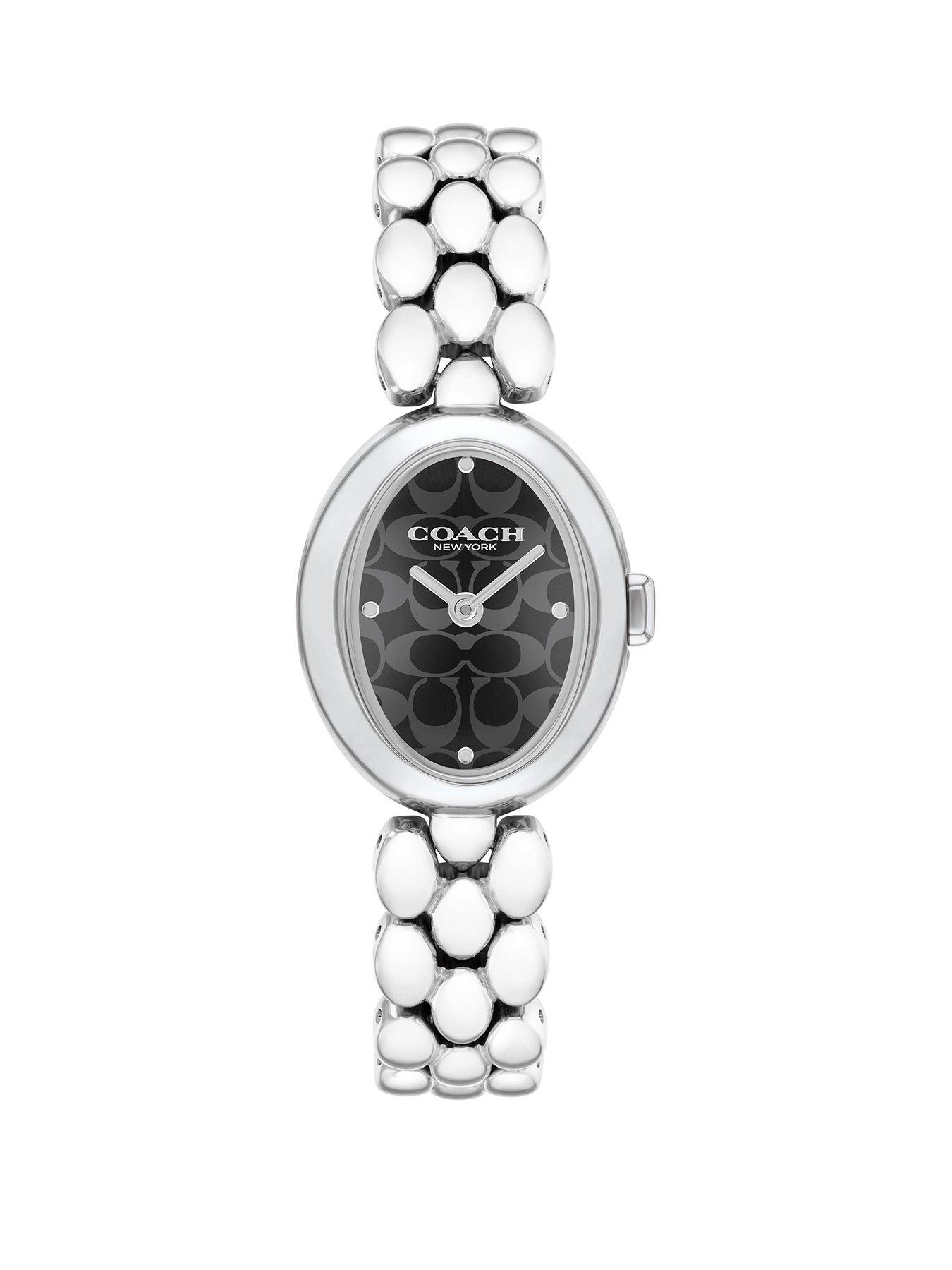 Bracelet Coach Silver Watches For Ladies Coach Cary Stainless