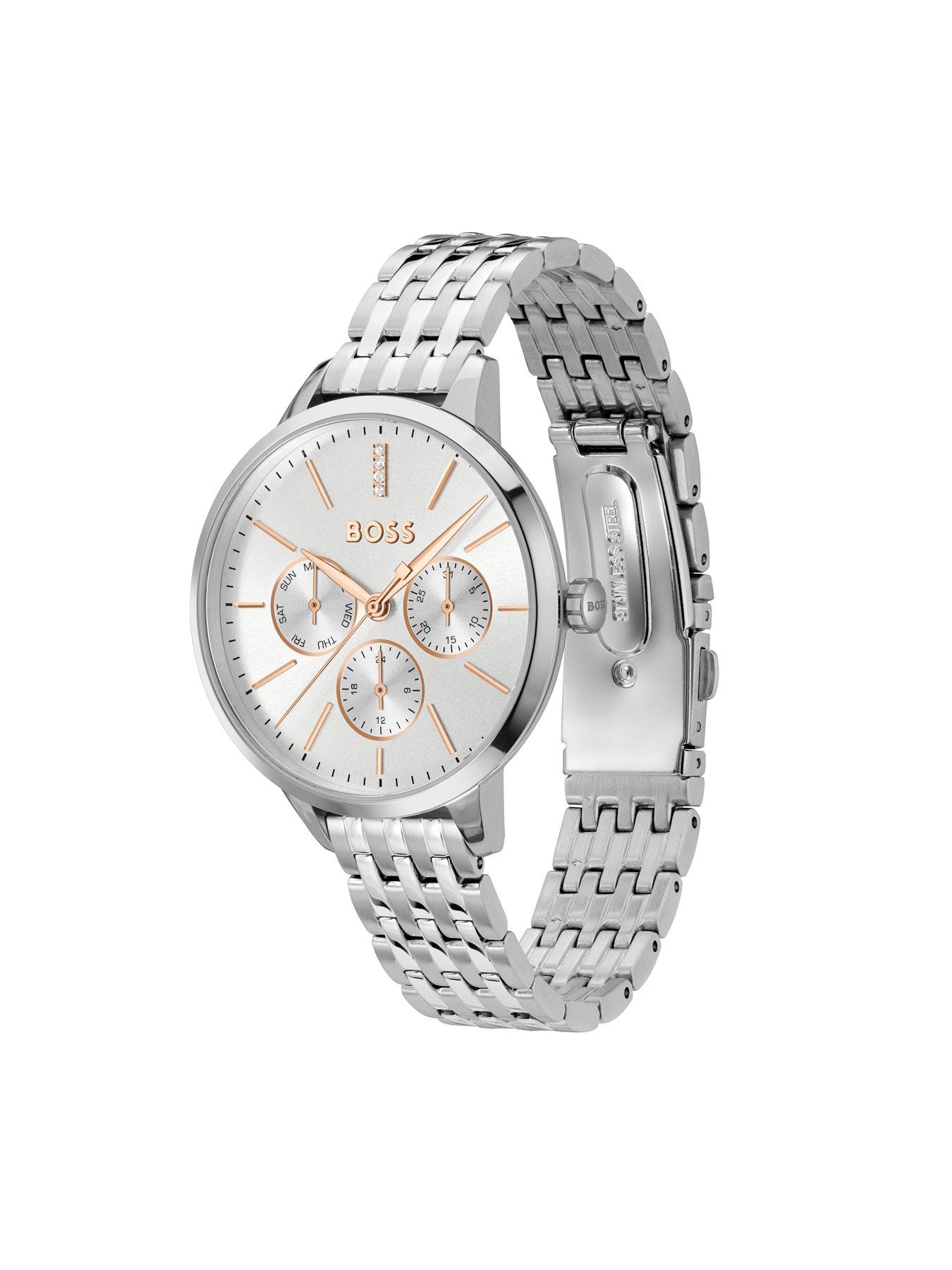  image of boss-ladies-symphony-stainless-steel-bracelet