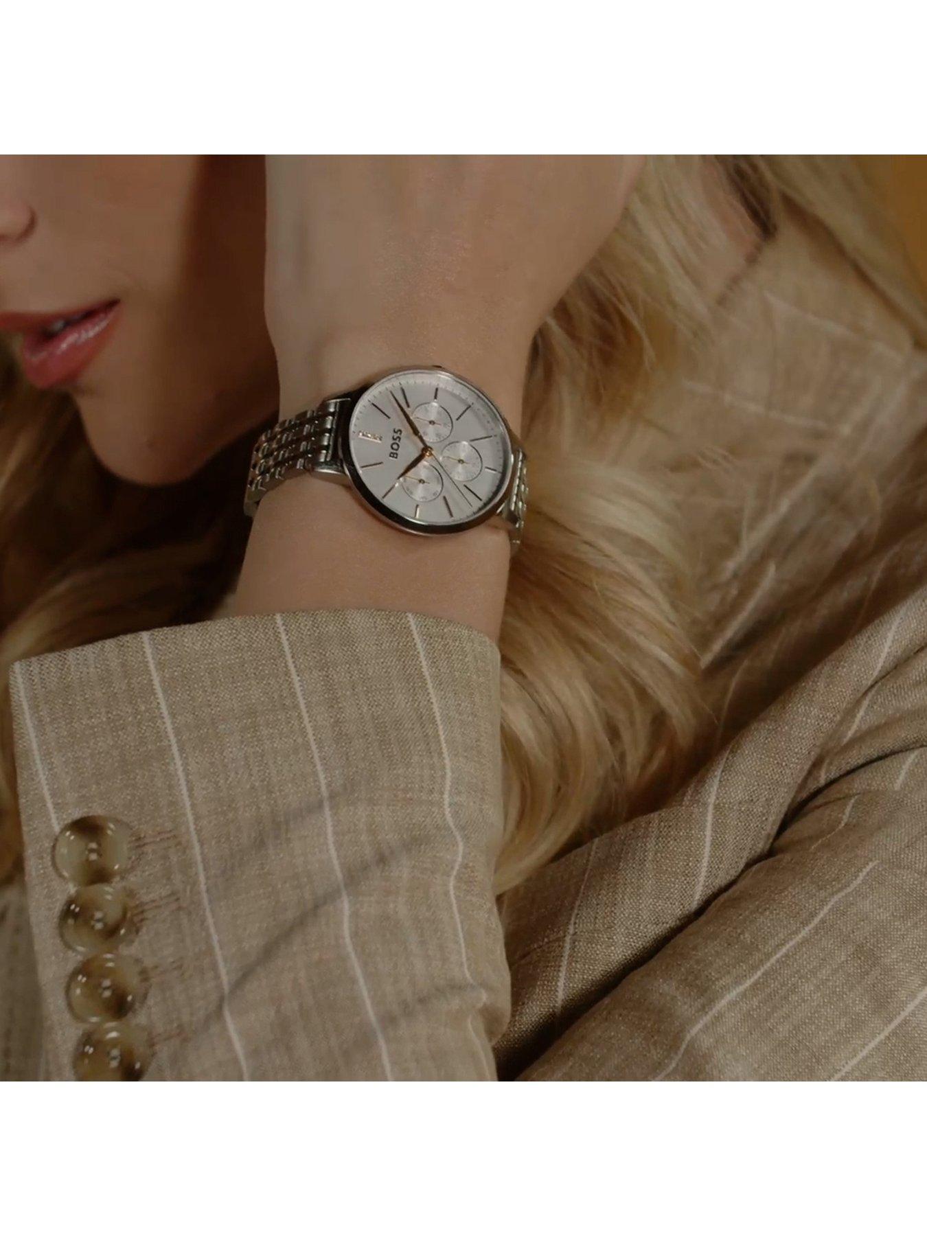  image of boss-ladies-symphony-stainless-steel-bracelet