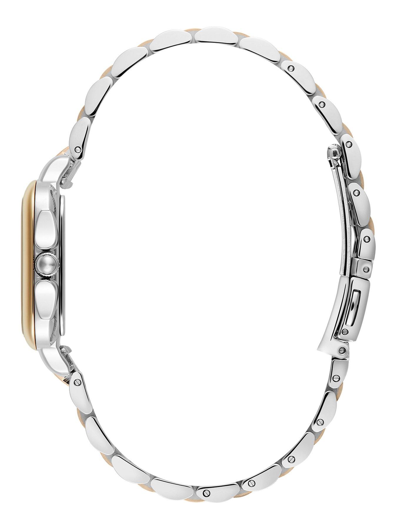 Image 3 of 8 of Olivia Burton 28mm Stainless Steel and Gold Grosvenor Watch