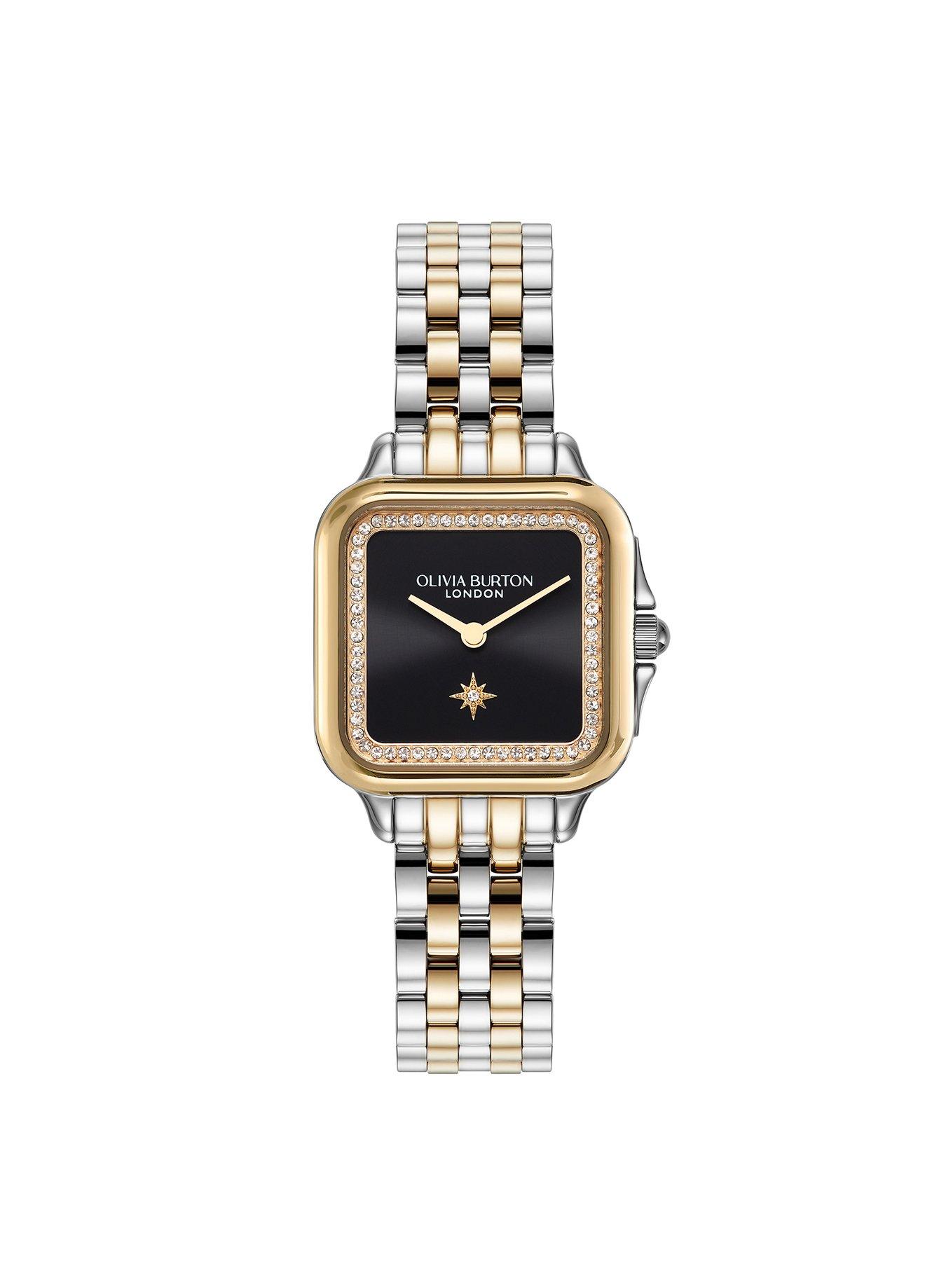 Image 4 of 8 of Olivia Burton 28mm Stainless Steel and Gold Grosvenor Watch