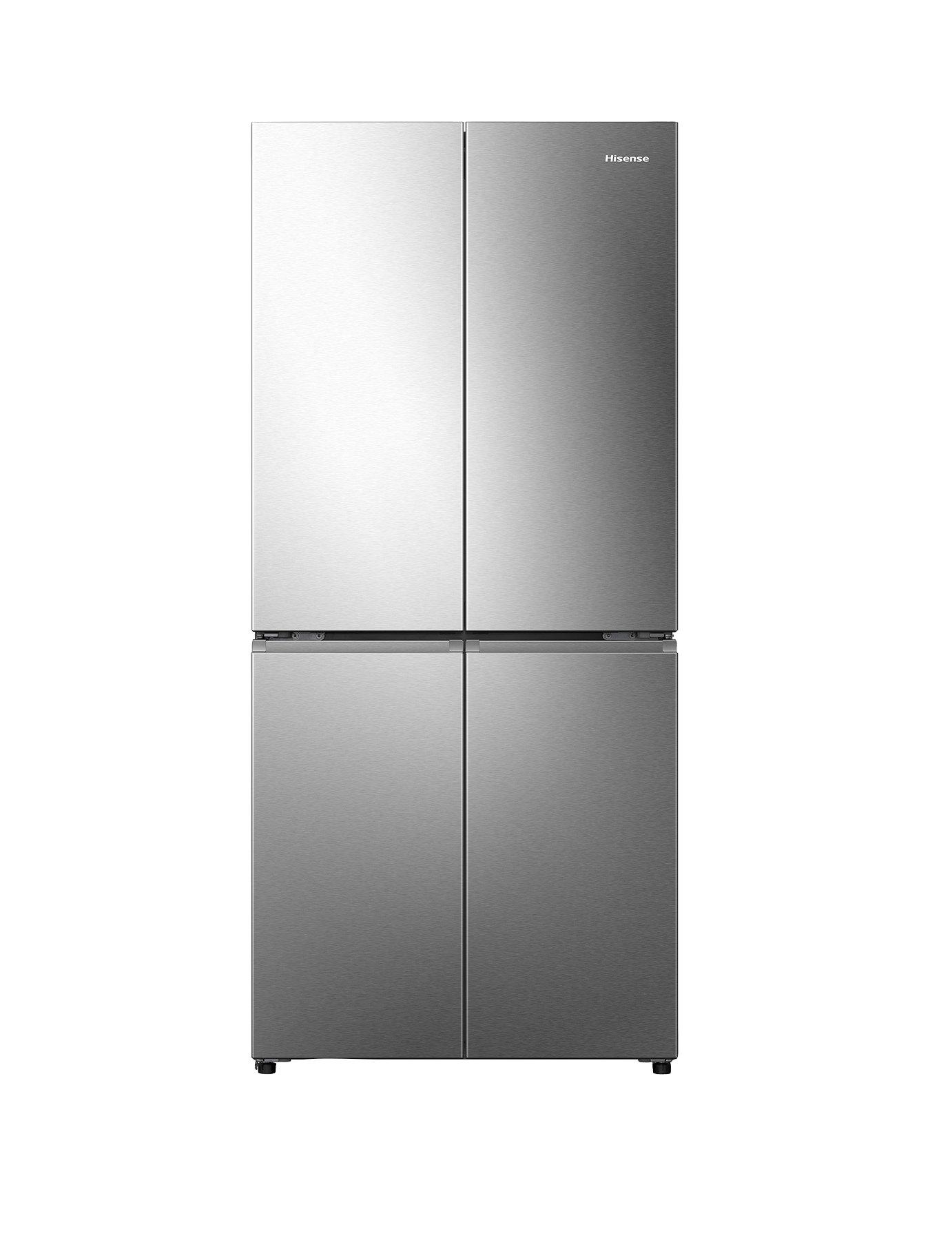 Image 1 of 7 of Hisense RQ5P470SAID American Fridge Freezer - Stainless Steel