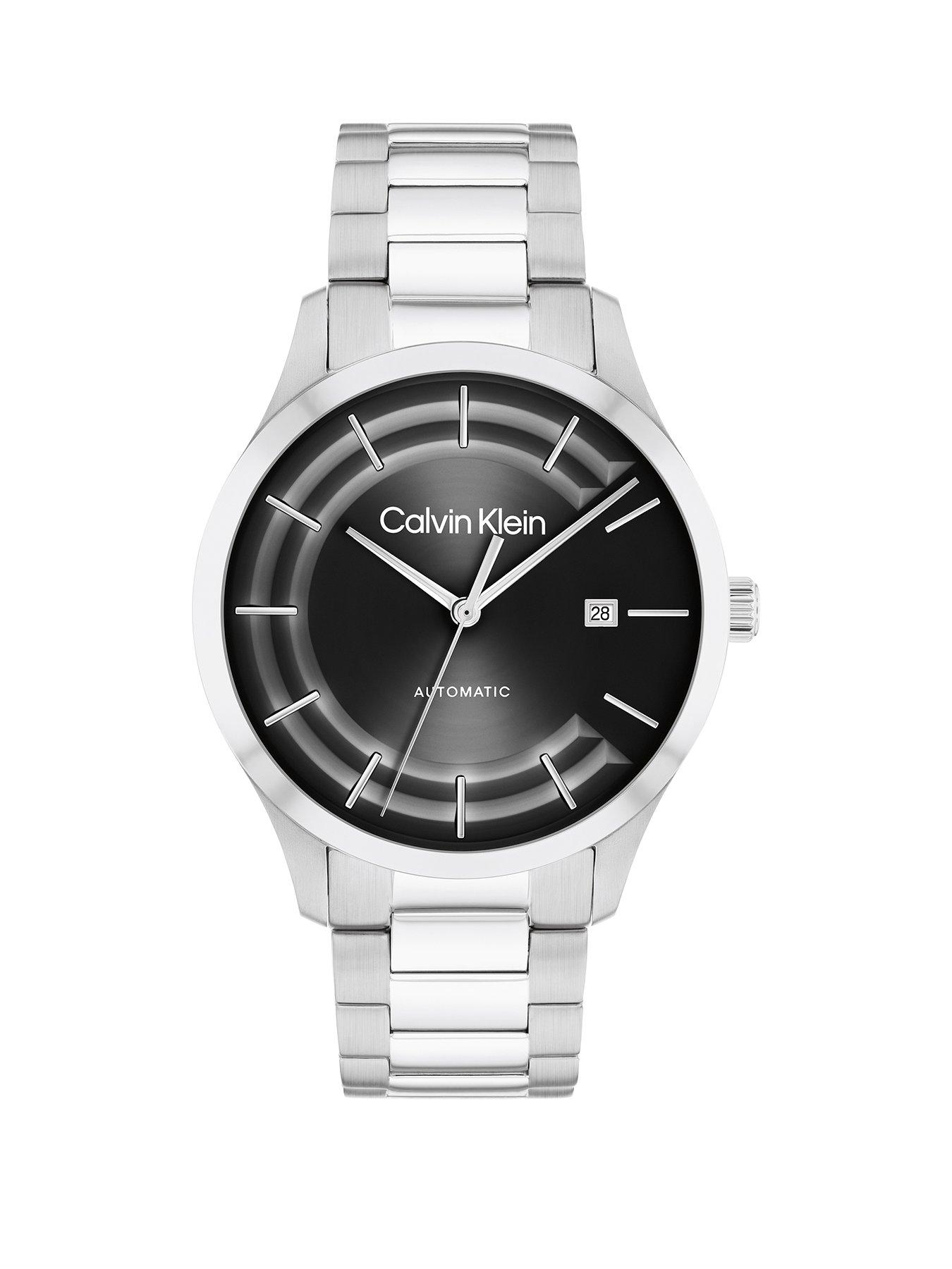 Calvin Klein Mens stainless steel automatic watch