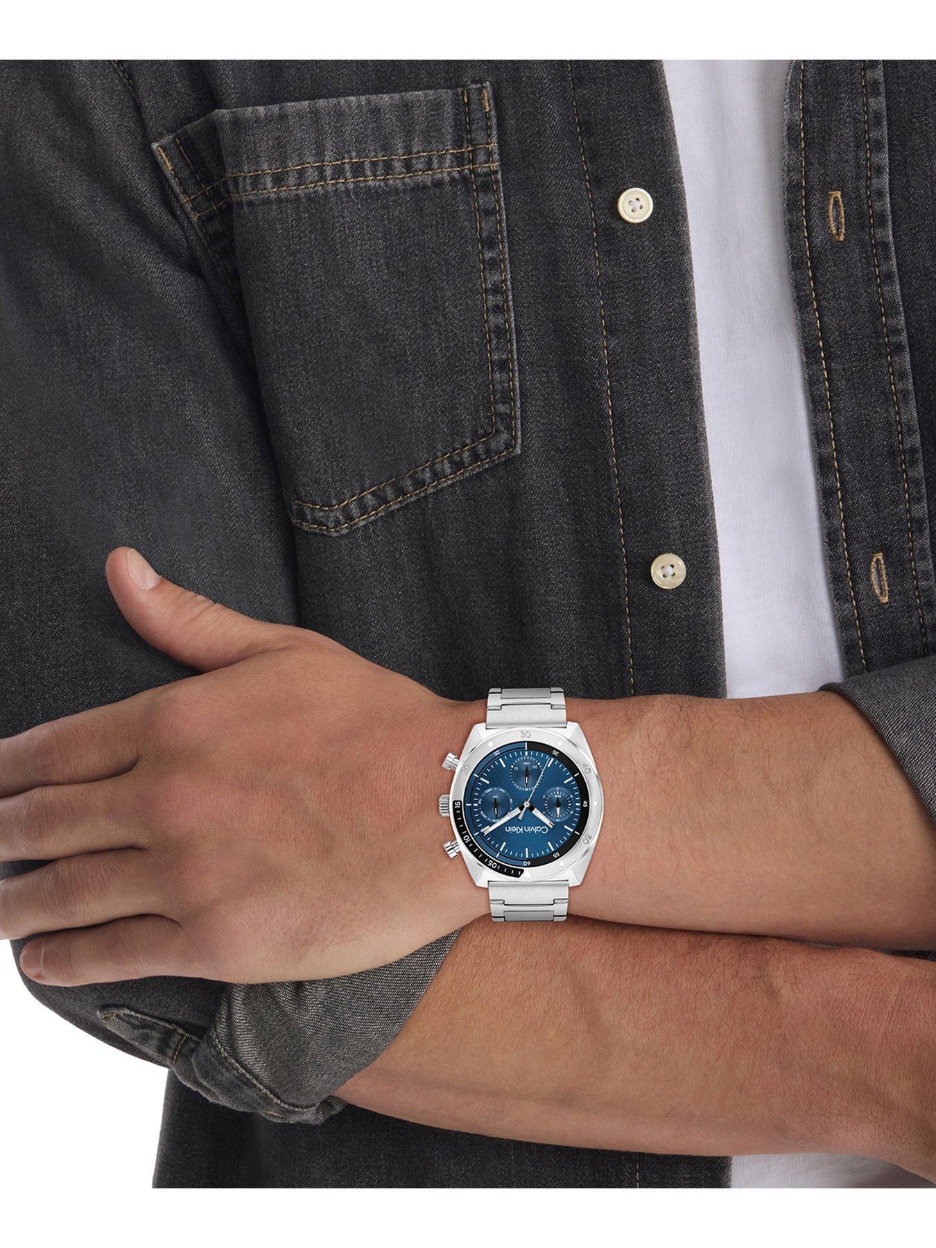  image of calvin-klein-mens-calvin-klein-stainless-steel-bracelet-watch