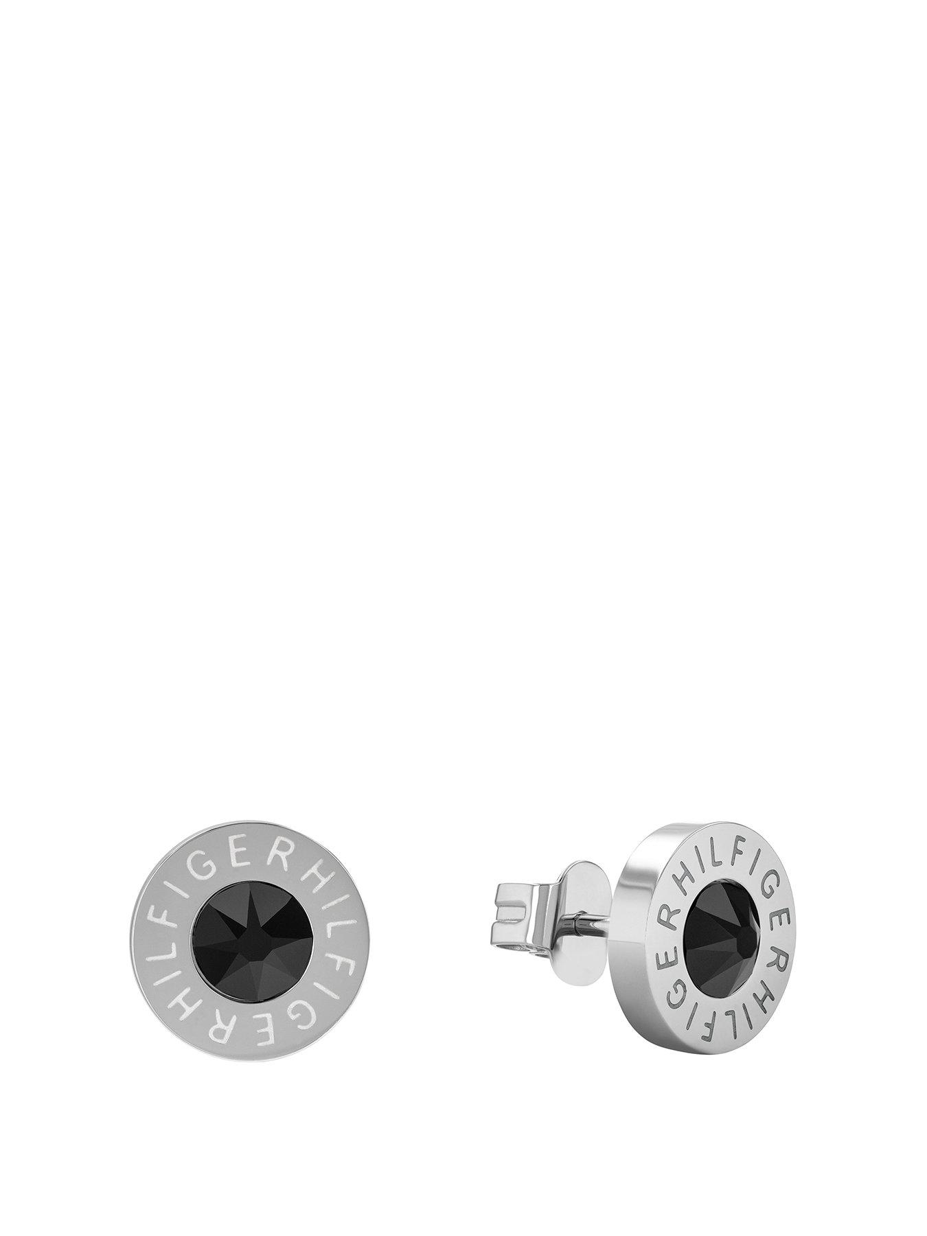 tommy-hilfiger-mens-black-stone-earrings