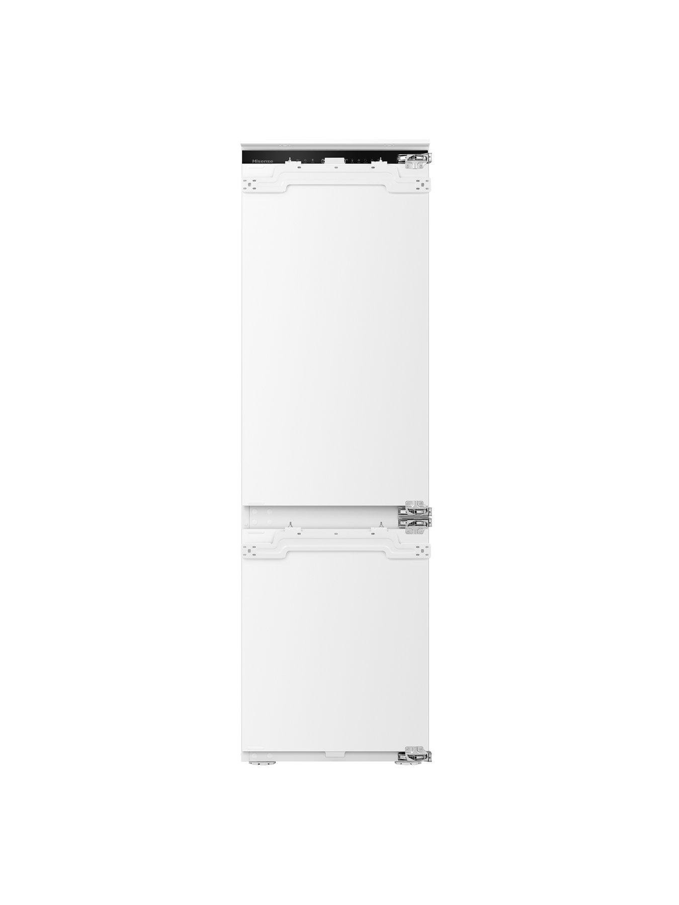  image of hisense-rb3b250sawe-integrated-6040-total-no-frost-fridge-freezer-fixed-hinge-white