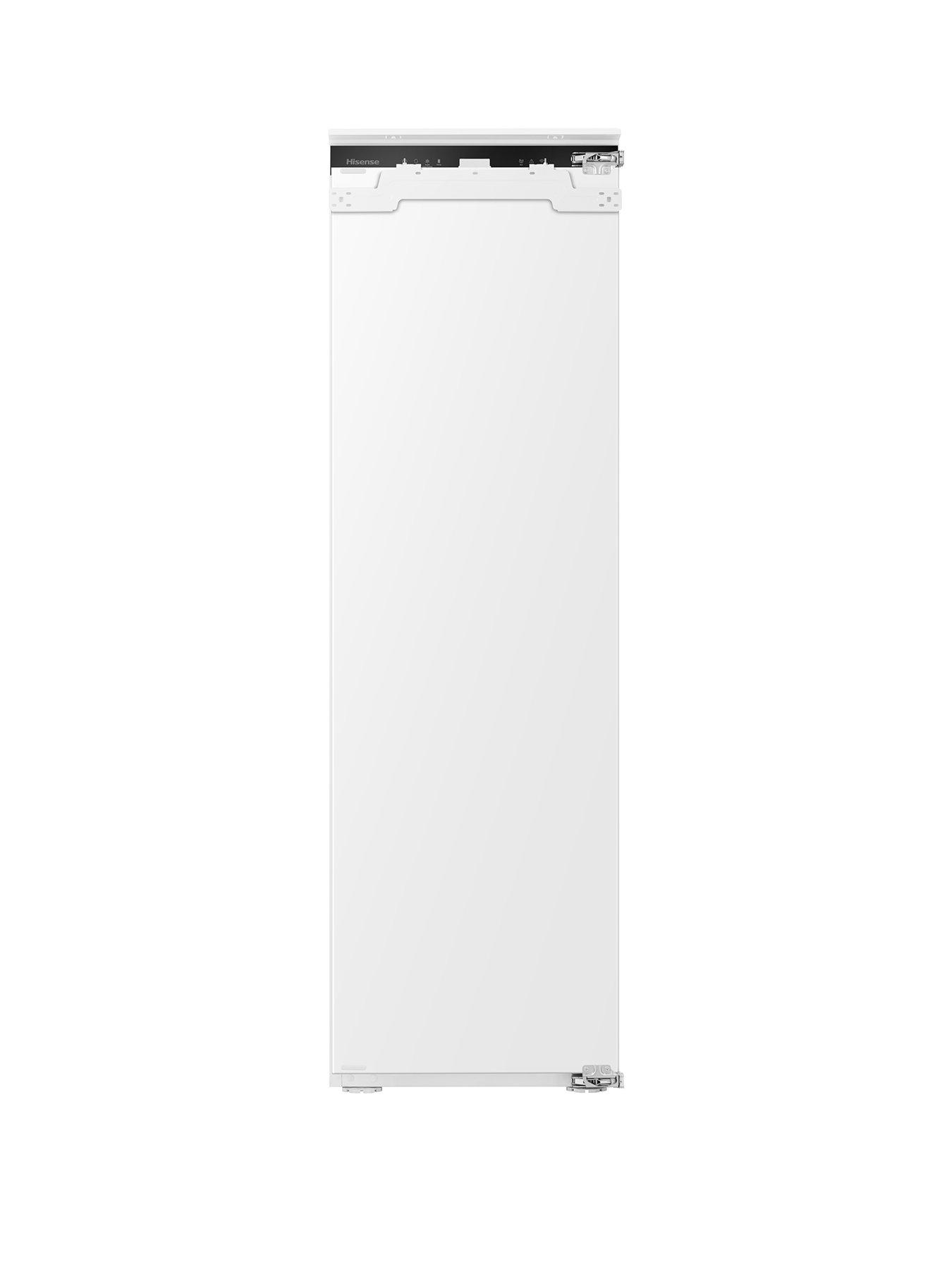 Hisense FT3B213SAWE 54cm Wide Integrated Total No Frost Tall Freezer with Fixed Hinge - White