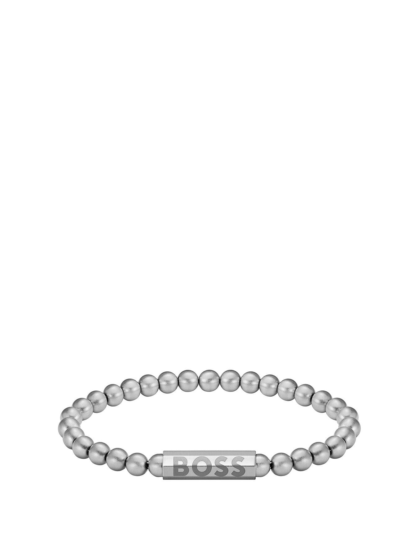 undefined Gents Sphere Metal Bead Bracelet