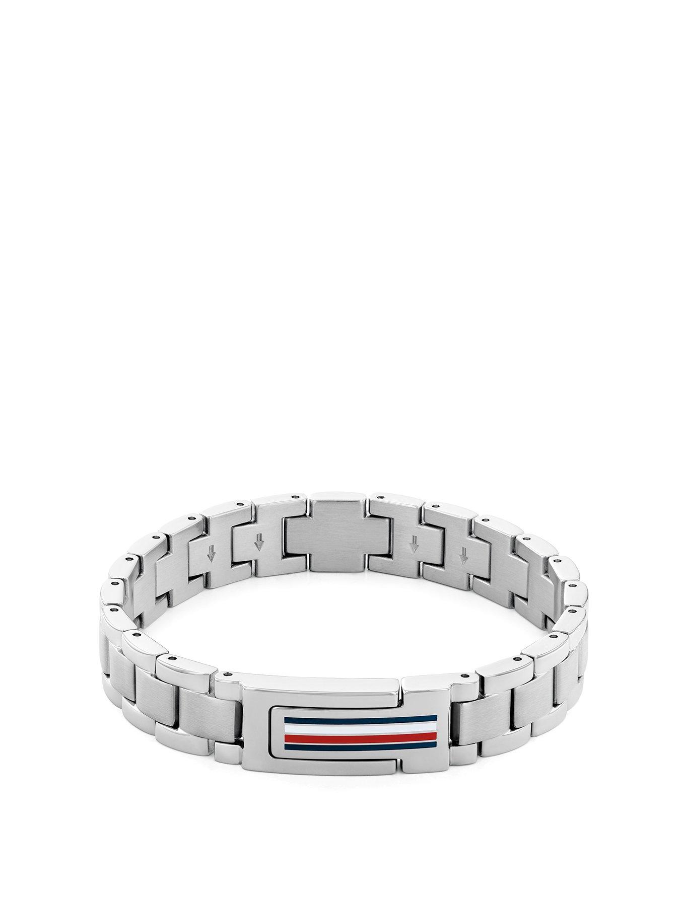 undefined mens stainless steel bracelet
