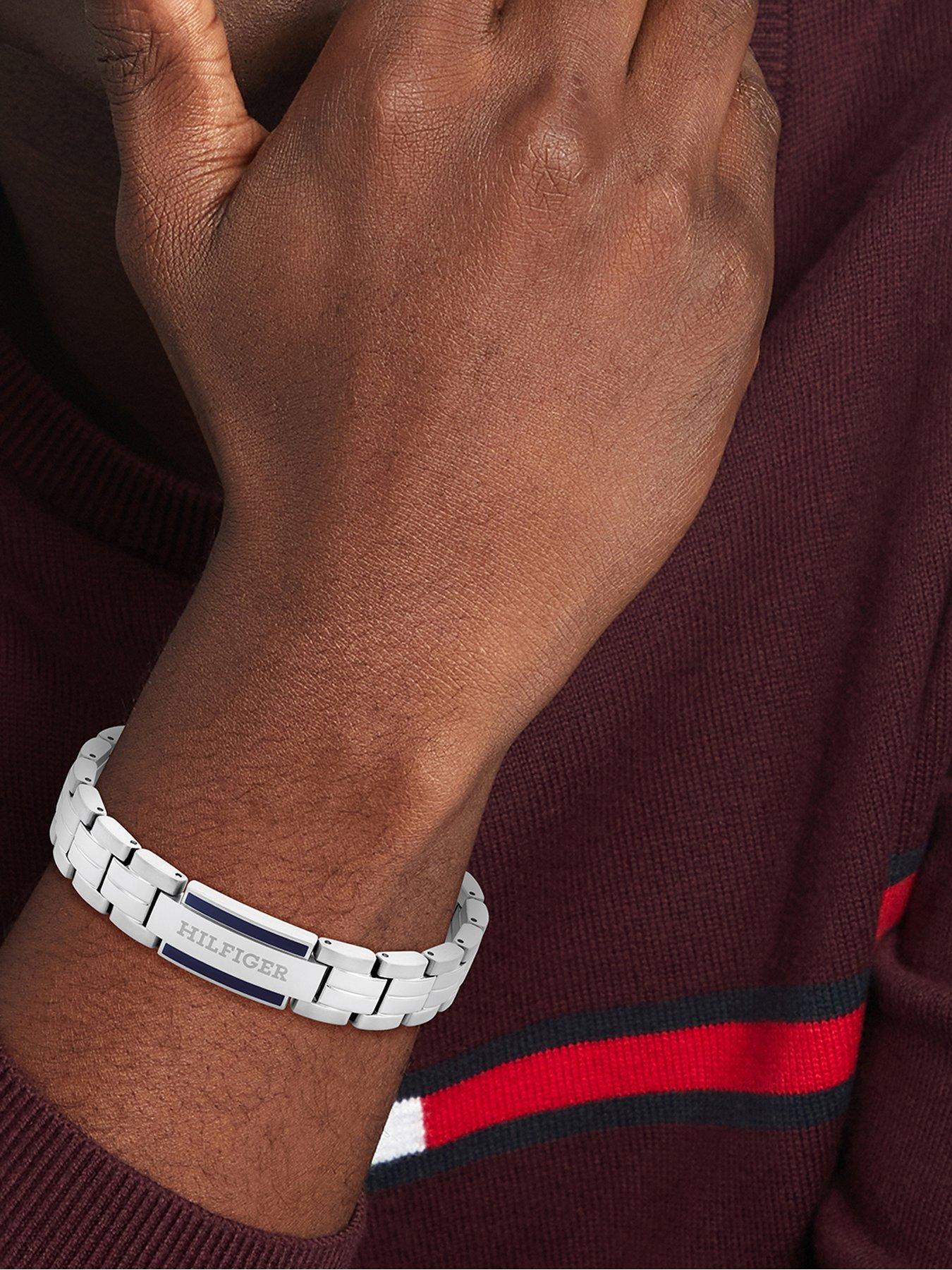 Image 2 of 4 of Tommy Hilfiger mens stainless steel bracelet