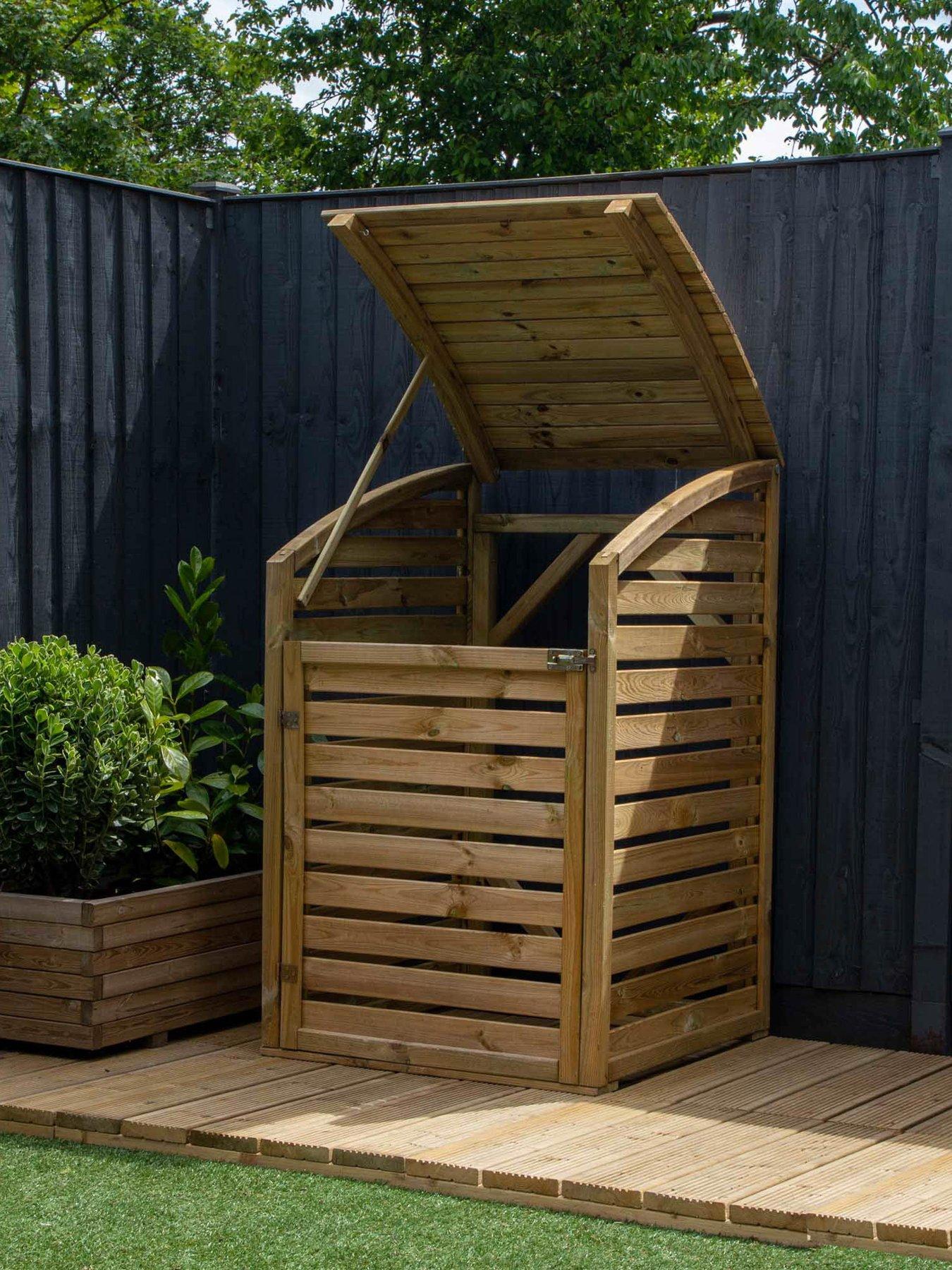  image of mercia-pressure-treated-single-bin-store