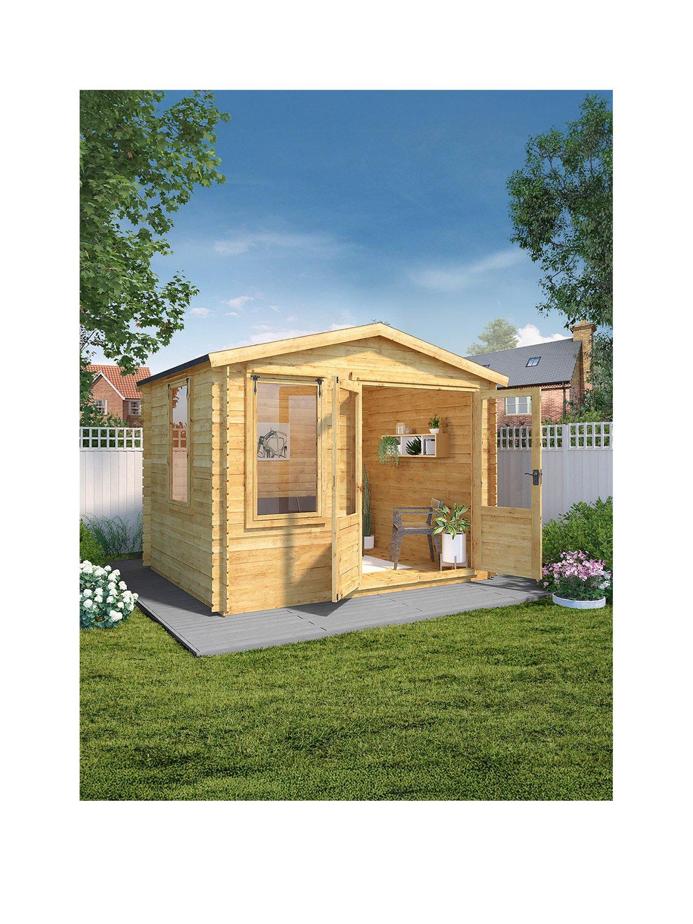 undefined 2.6m x 3.3m Log Cabin - 19mm