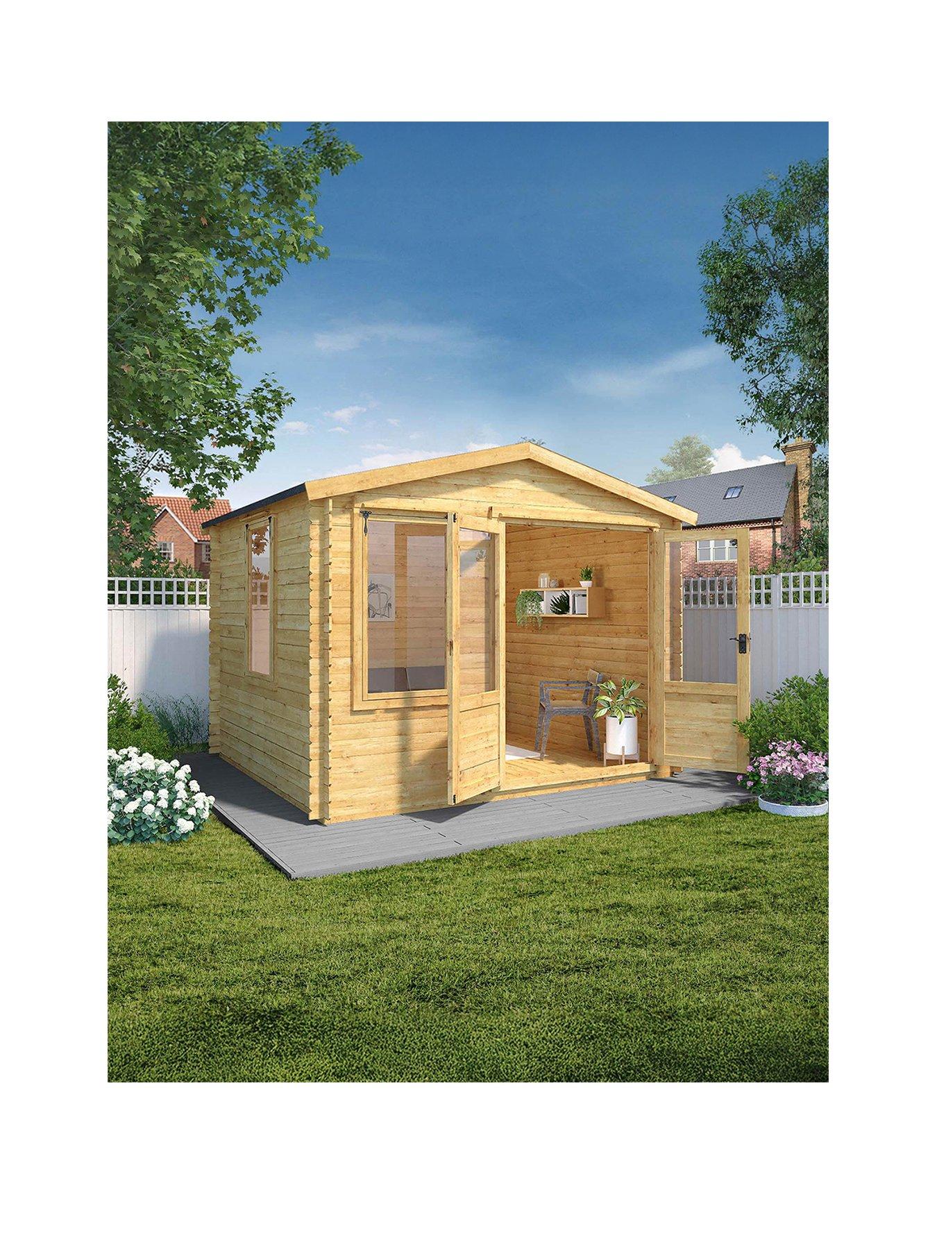 undefined 3.3m x 3.0m Log Cabin
