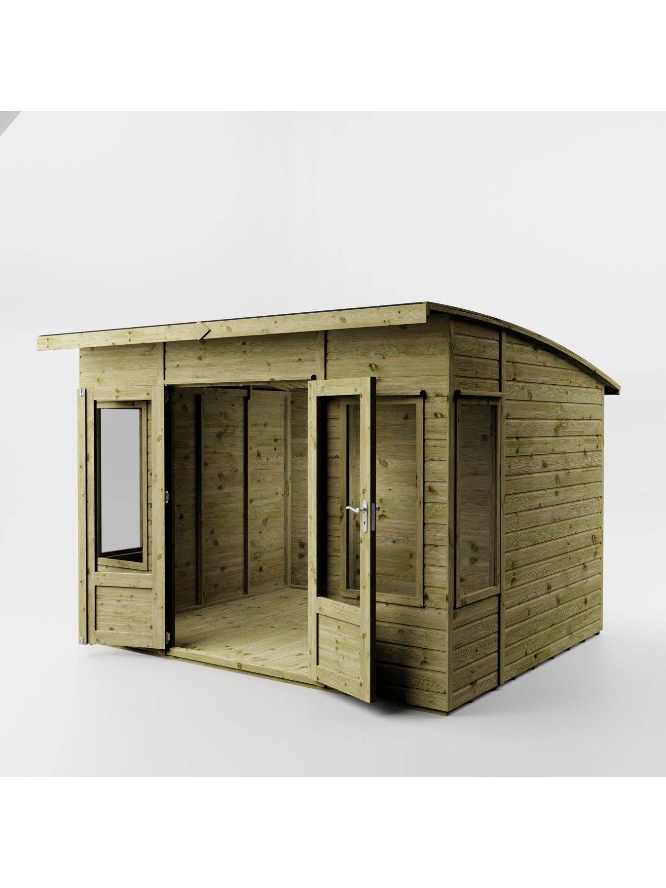 MERCIA 10 x 8 Premium Helios Summerhouse - PEFC Certified | Littlewoods