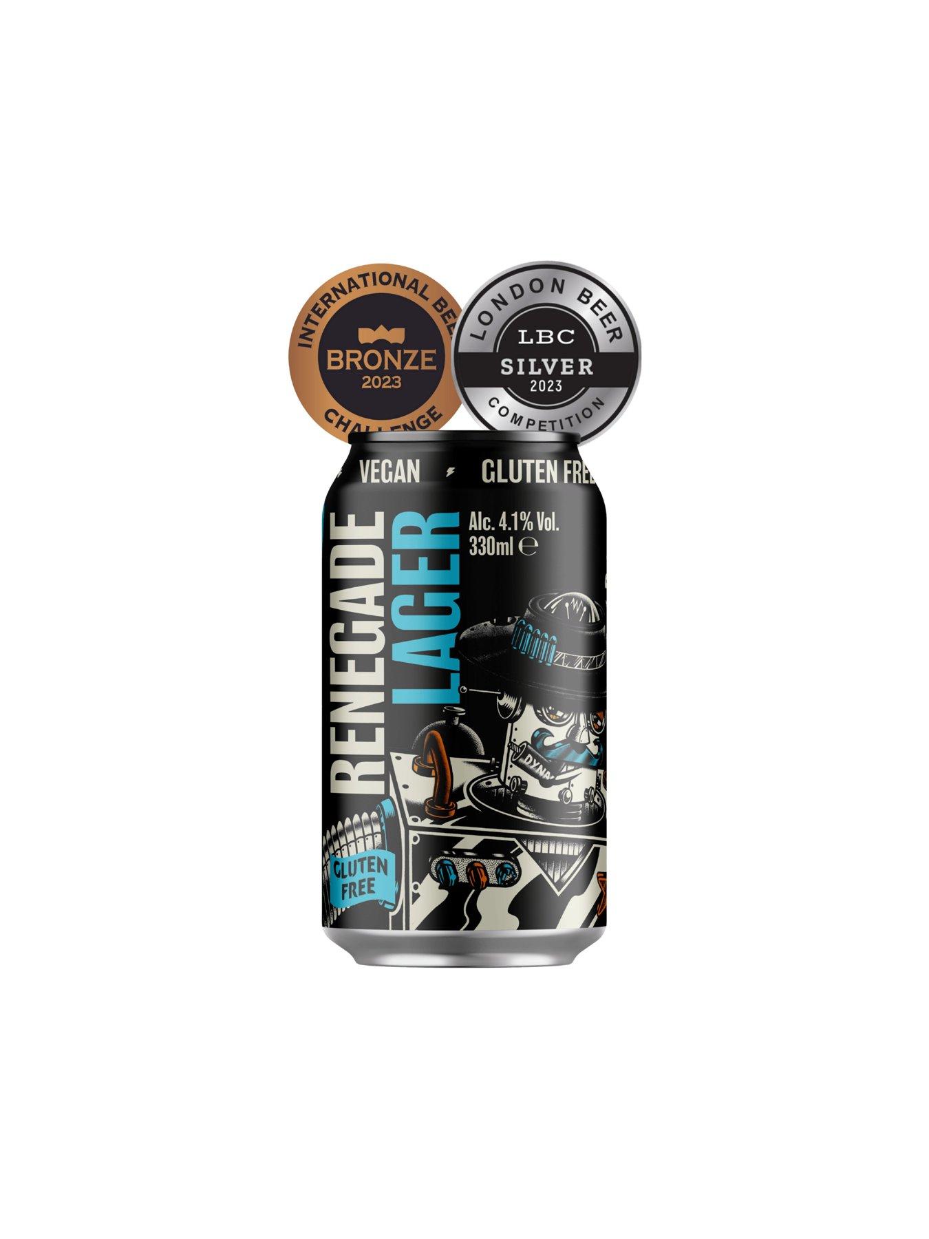 Image 2 of 6 of Renegade Craft Beer Gift Set (4 x 330ml cans + glass)