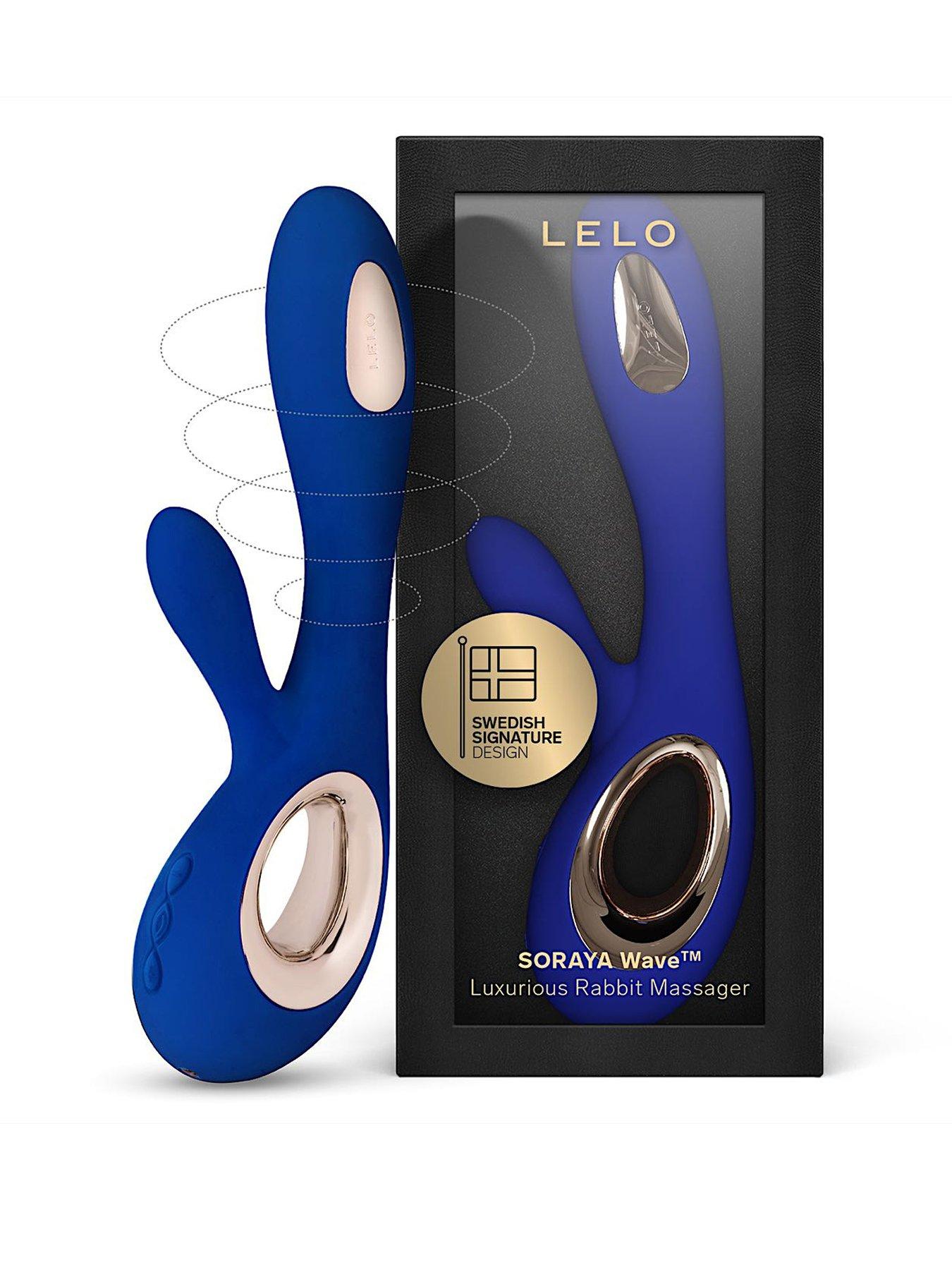 Lelo Soraya Wave - Luxurious Rabbit Massager, G-spot and Clitoral Vibrator (Midnight Blue)