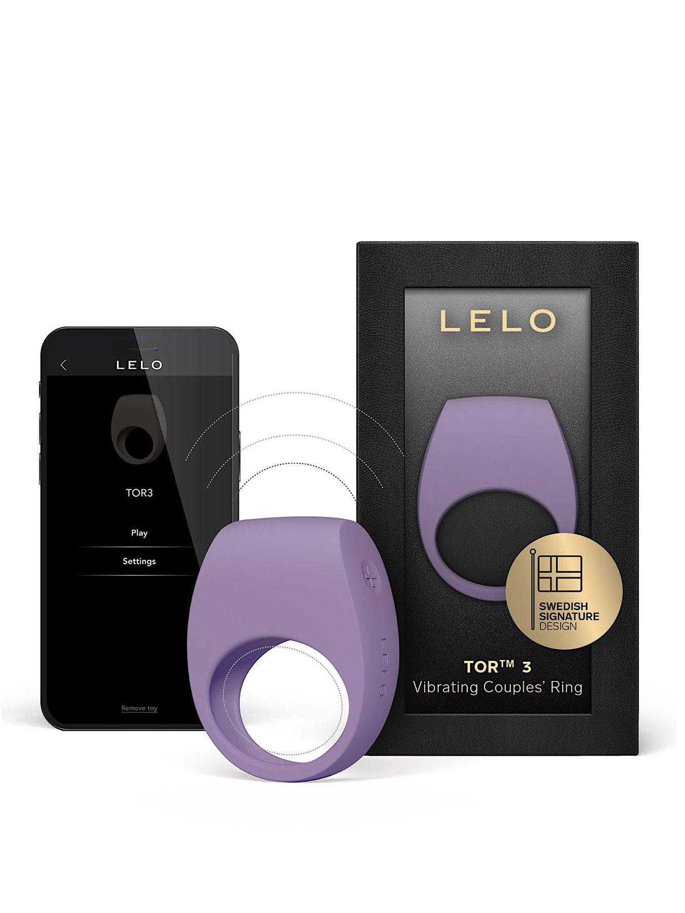 Lelo TOR 3 Vibrating Couples Ring (Violet Dusk)