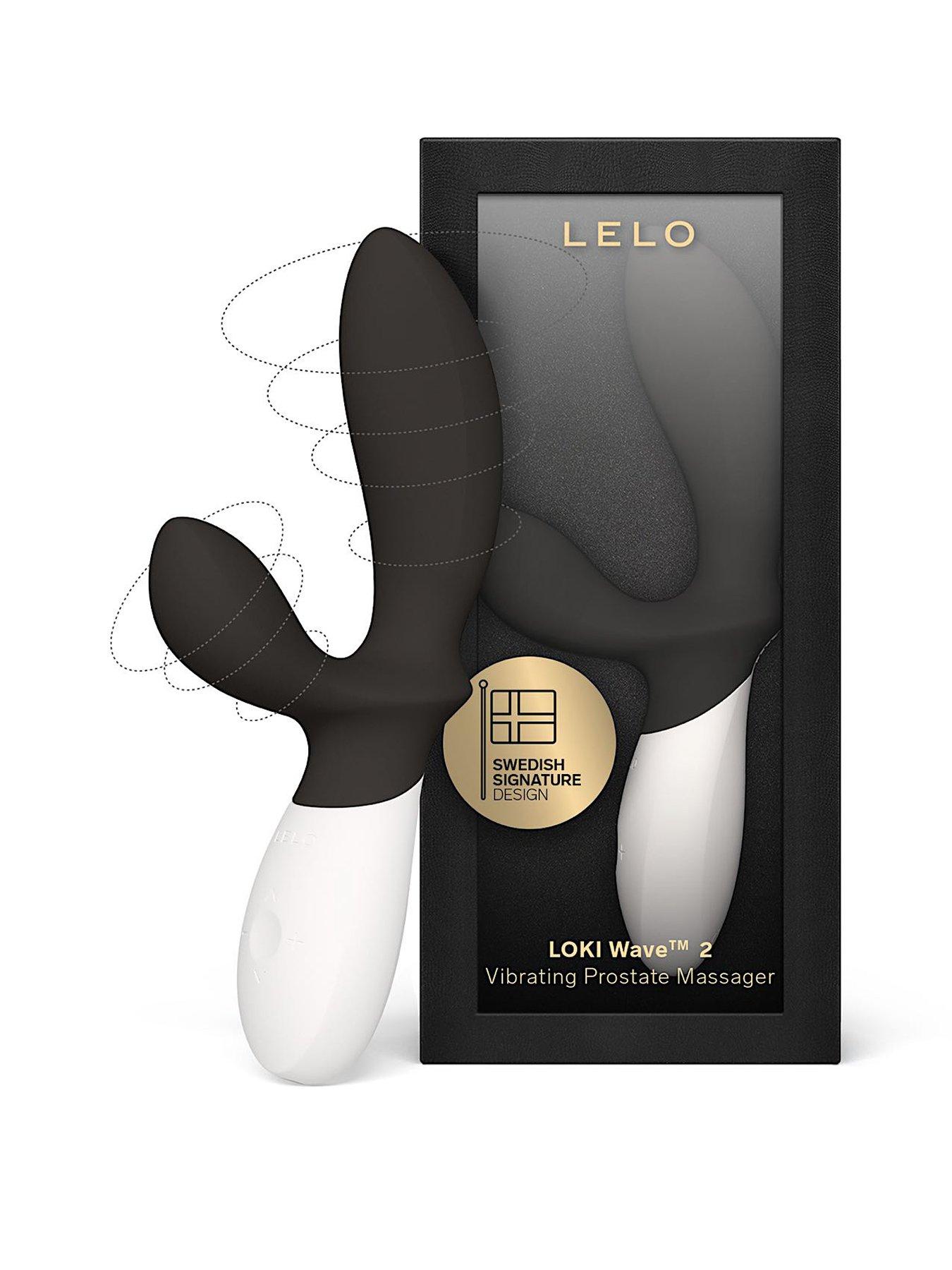 Lelo LOKI WAVE 2 Vibrating Prostate Massager (Black)