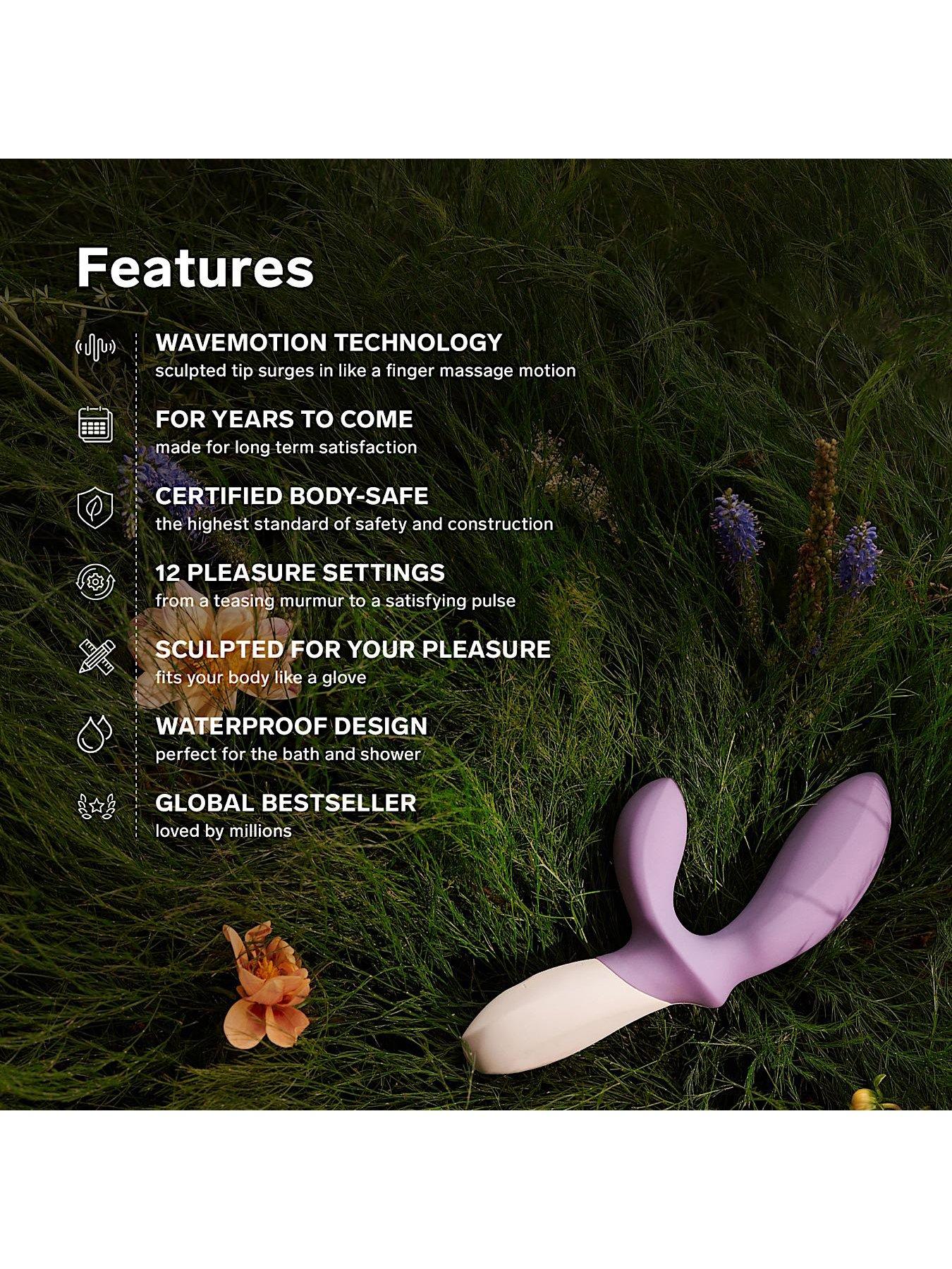 Lelo LOKI WAVE 2 Vibrating Prostate Massager (Black)