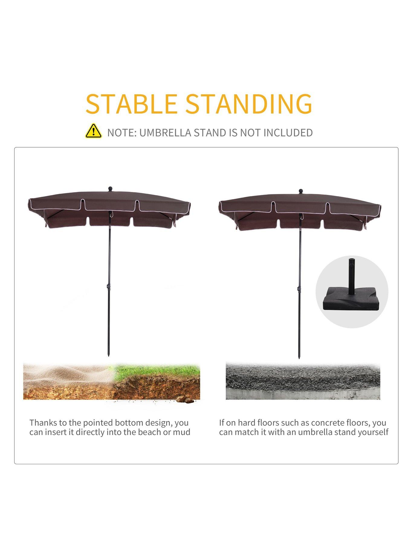  image of outsunny-patio-umbrella-parasol-2m