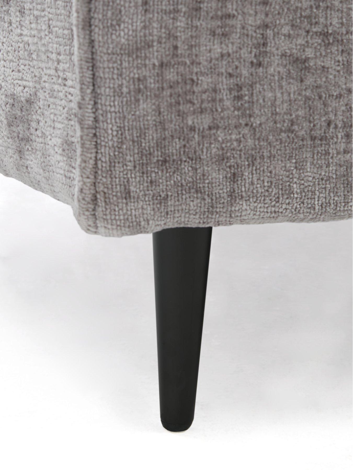  image of the-very-collection-guild-2-seater-fabric-sofa-grey