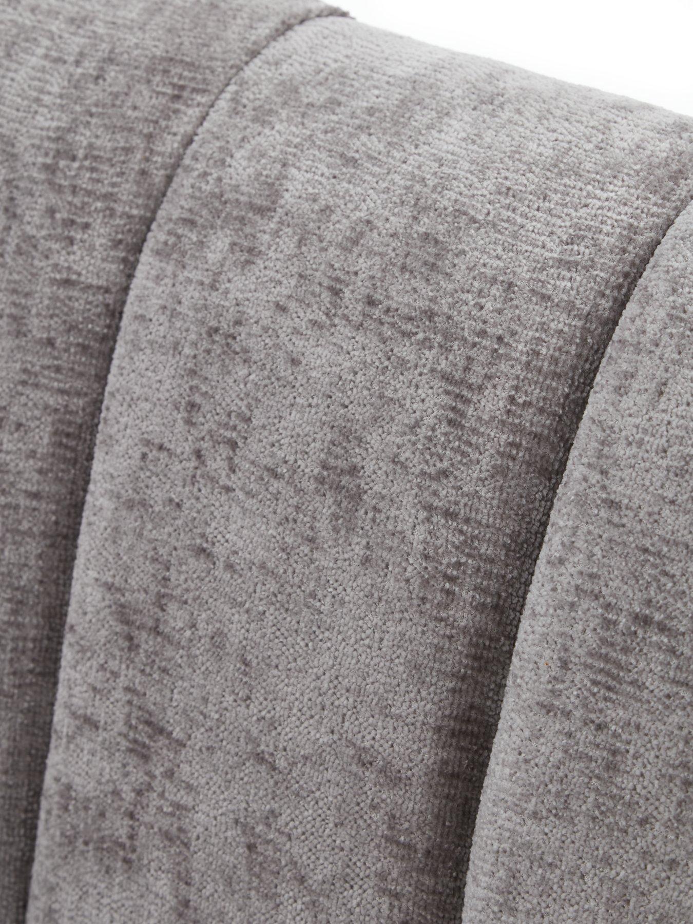  image of the-very-collection-guild-2-seater-fabric-sofa-grey