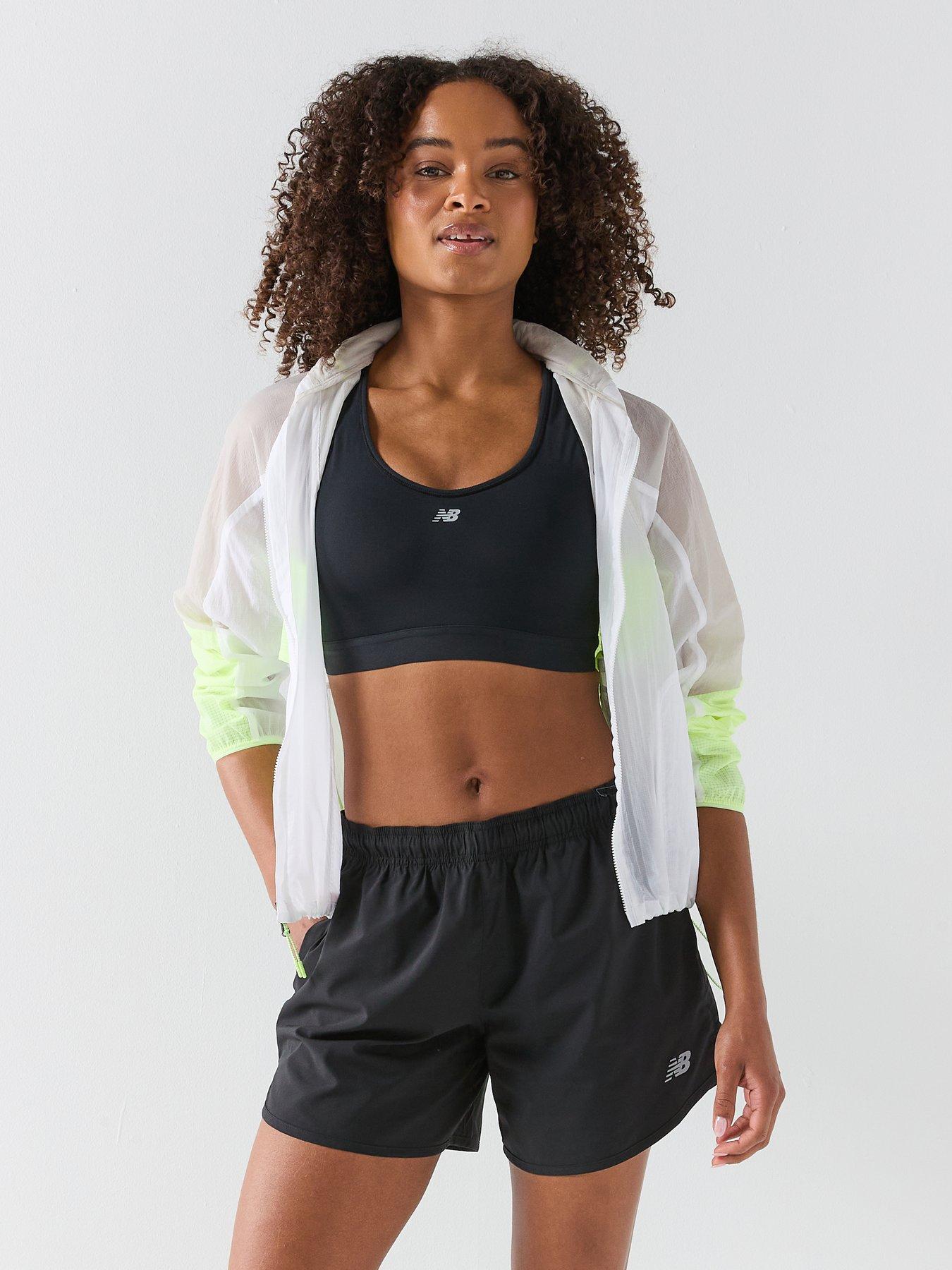 Image 5 of 6 of New Balance Womens Running Sport Essentials 5in Shorts - Black