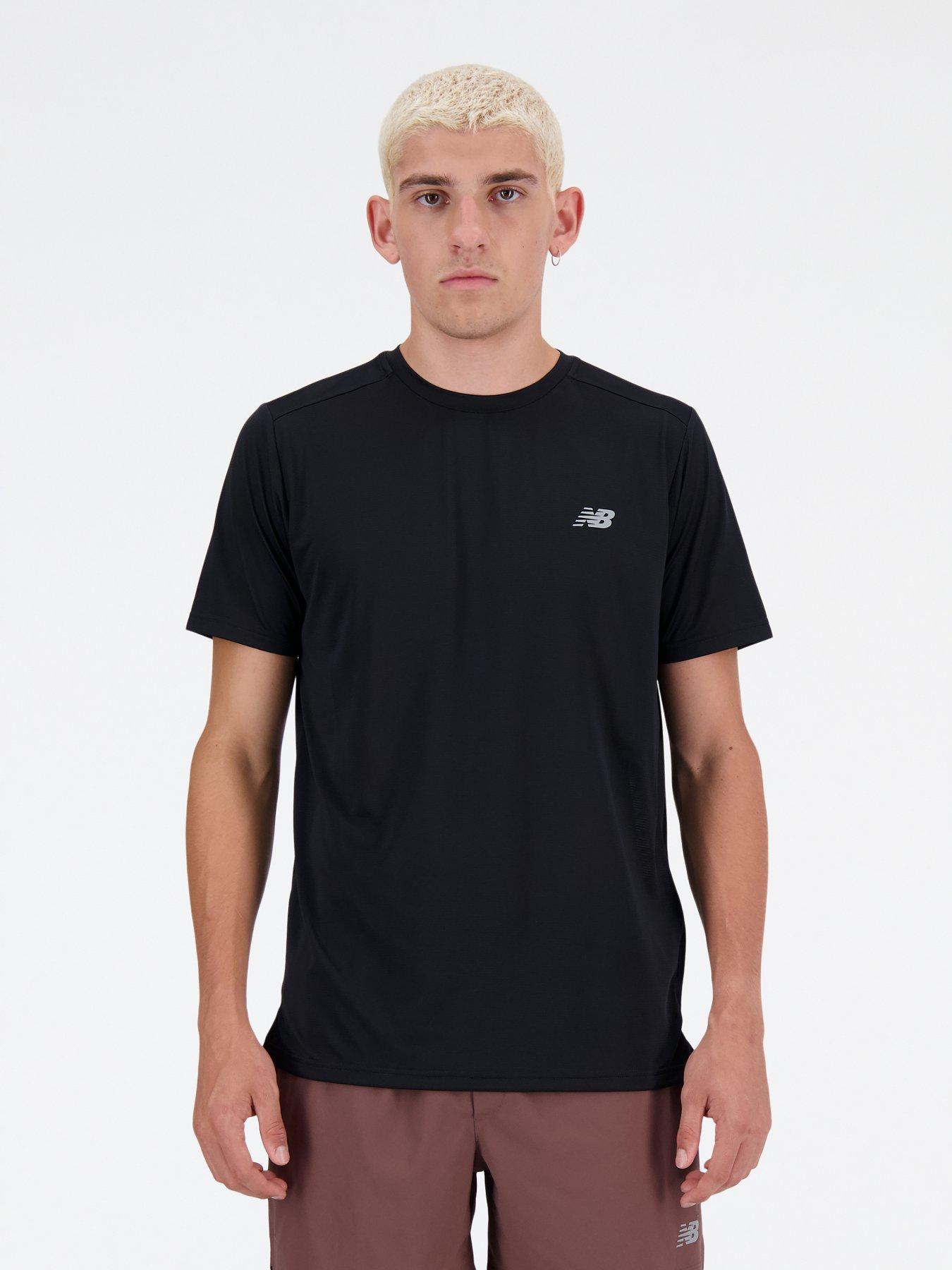 undefined Mens Running Sport Essentials T-shirt - Black