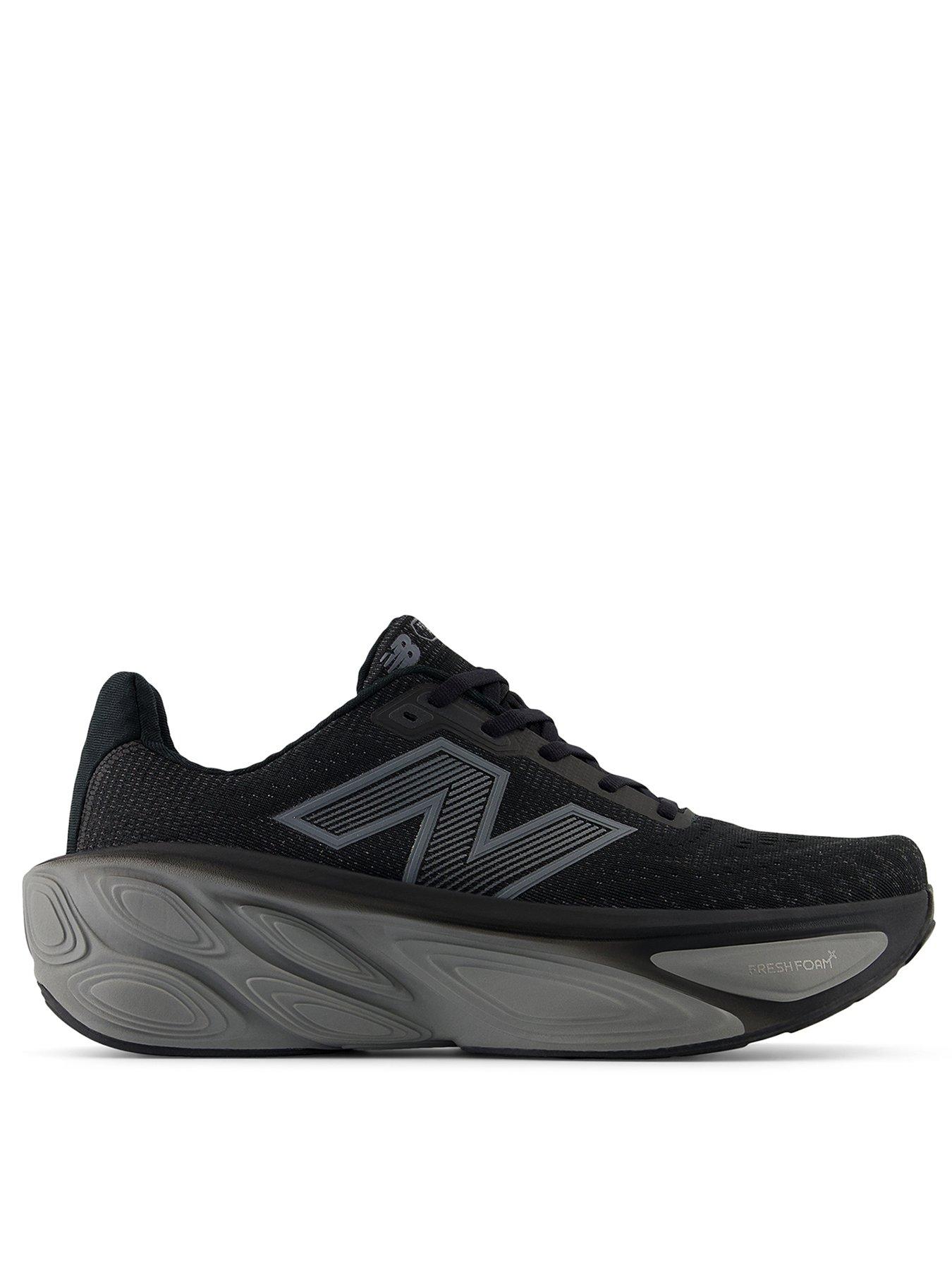  image of new-balance-mens-running-fresh-foam-x-more-v5-trainers-black