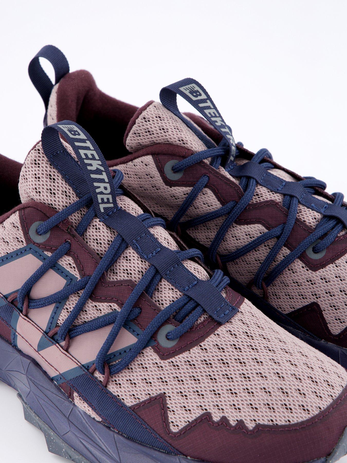  image of new-balance-womens-trail-running-tektrel-trainers-purple