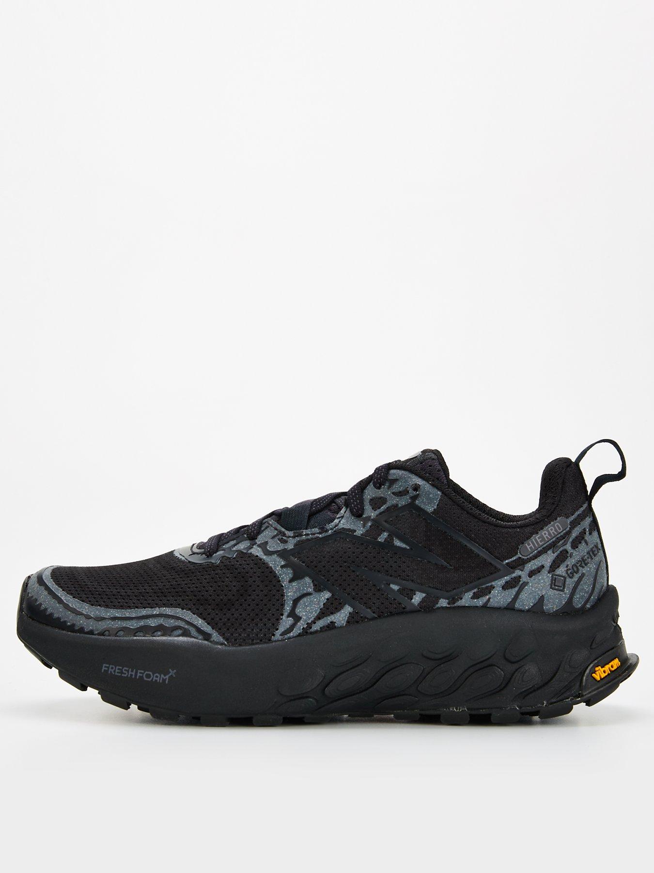 Image 1 of 7 of New Balance Womens Trail Running Fresh Foam X Hierro V8 Goretex Trainers - Black