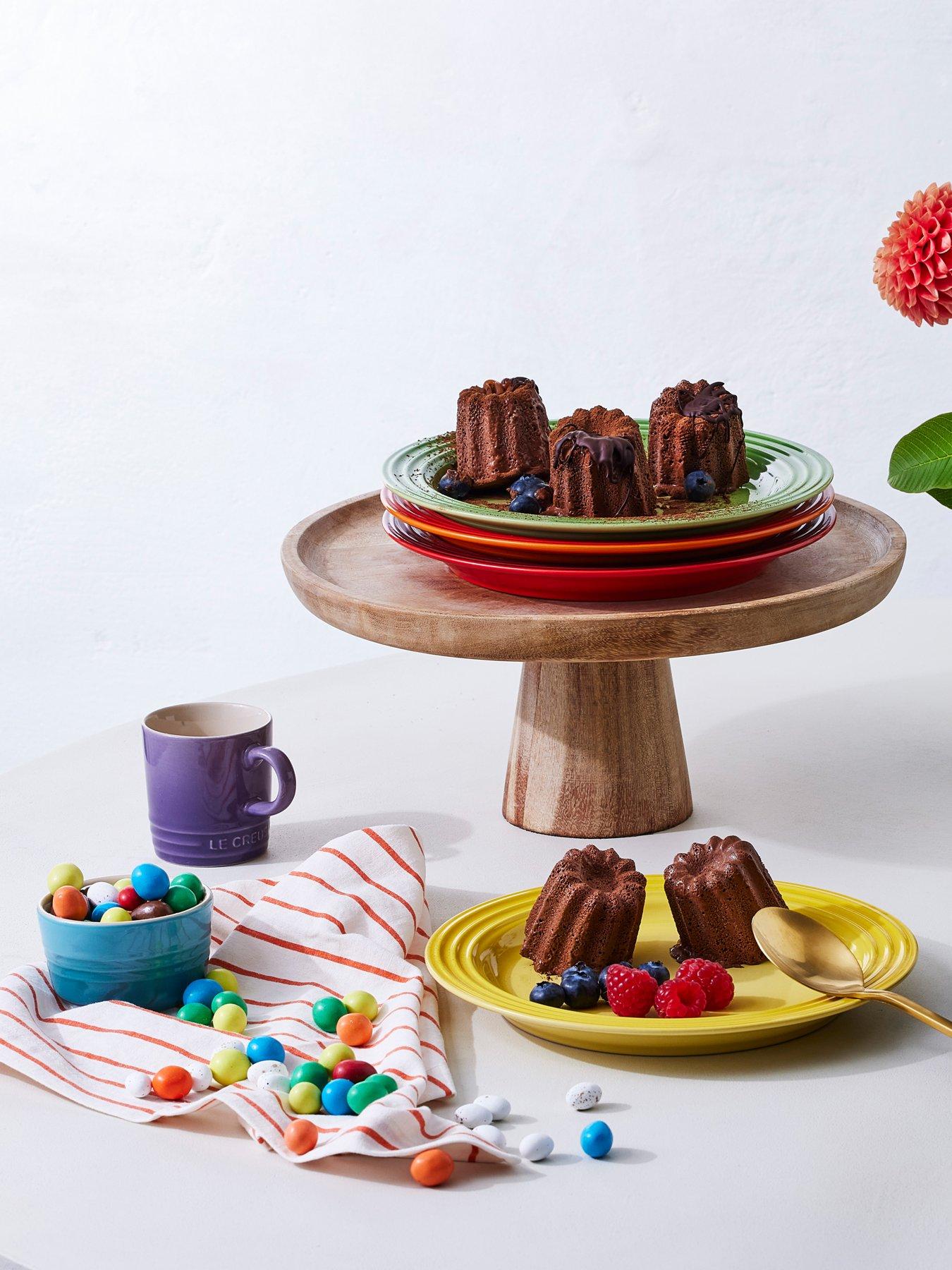 Le Creuset Set of 6 Rainbow Side Plates