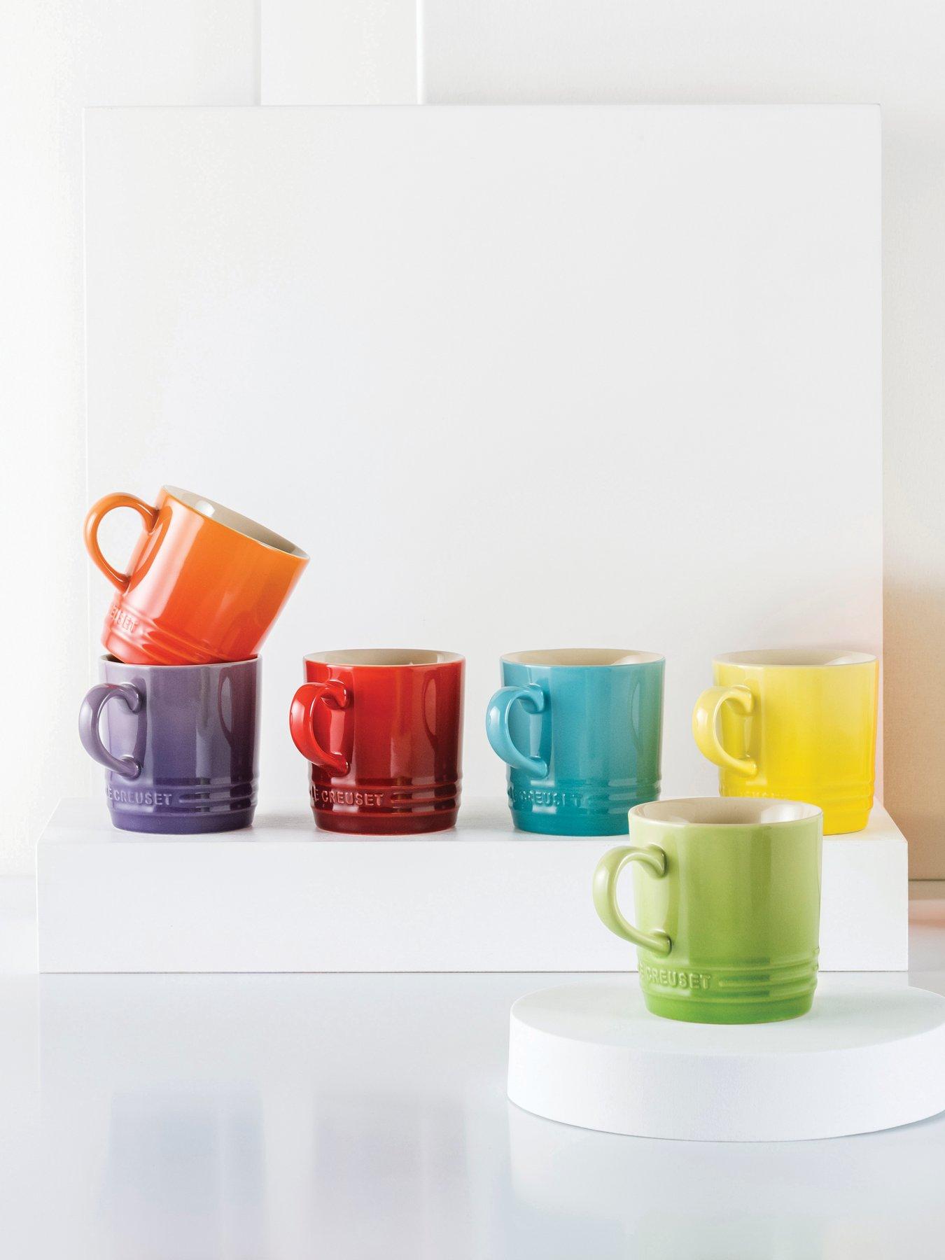 undefined Set of 6 Rainbow London Coffee Cups
