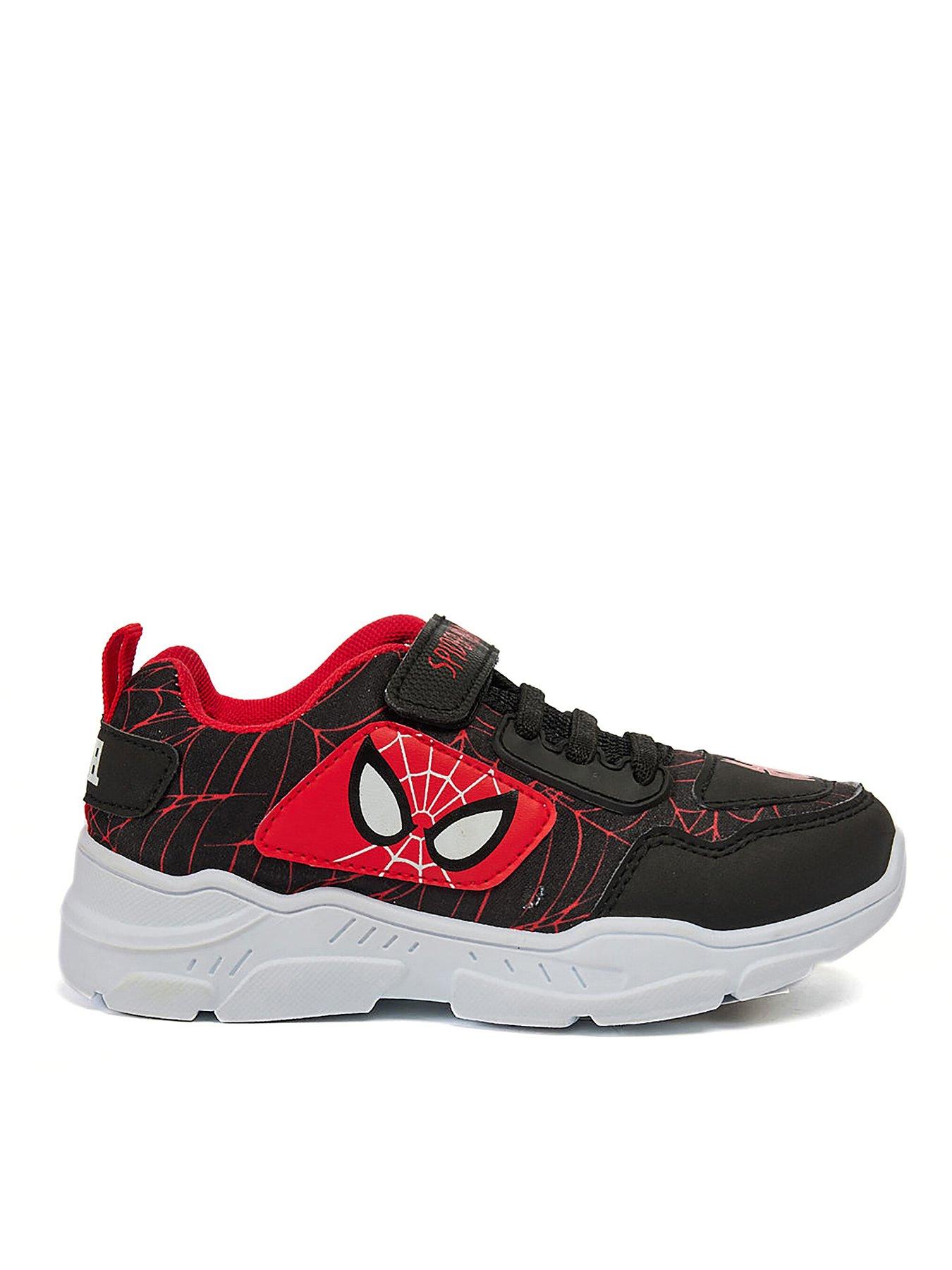 spiderman-velcro-trainers