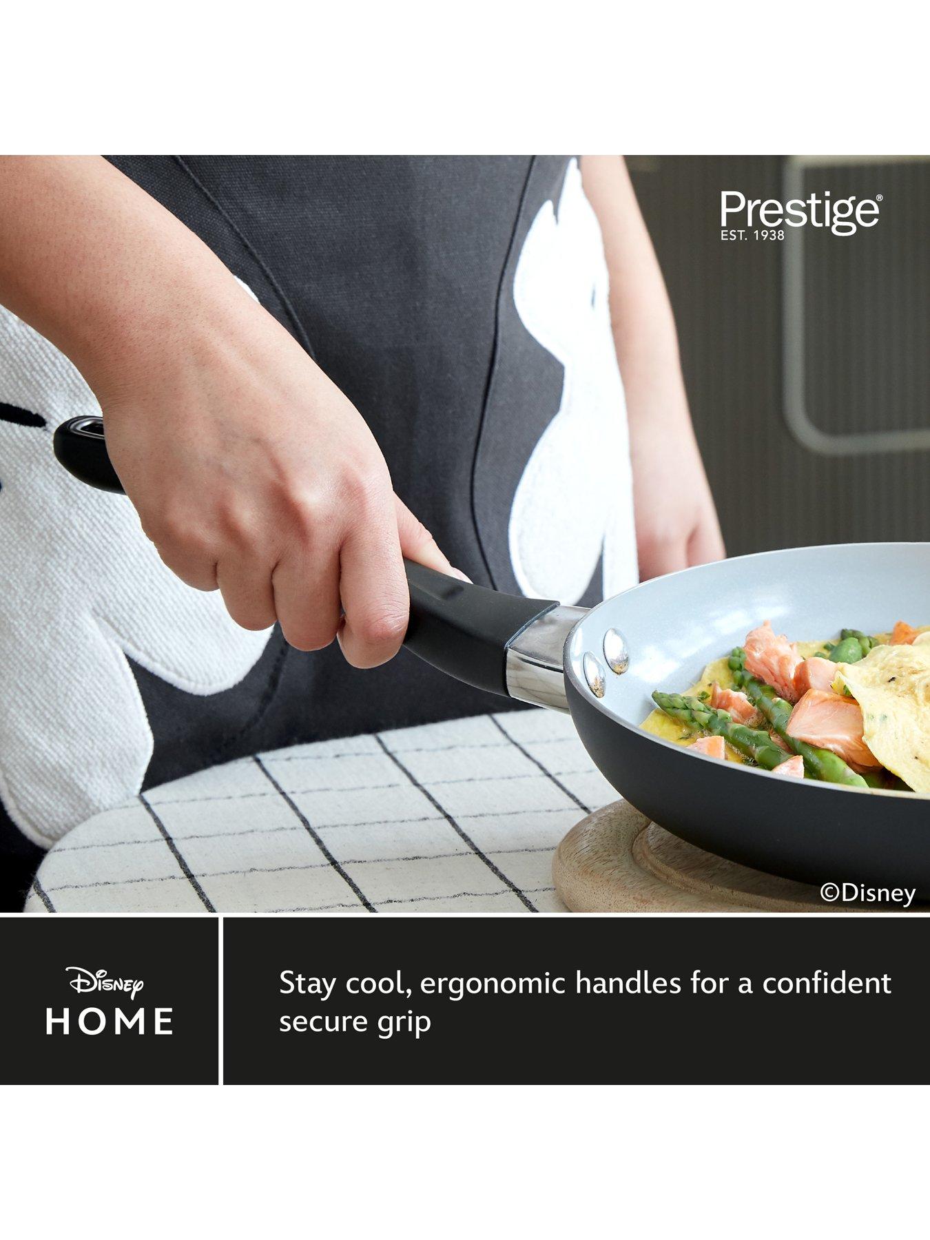 Image 7 of 8 of Disney Prestige X Disney Monochrome Ceramic Non Stick Toxin Free Frying Pan Twin Pack Set - 24/28cm