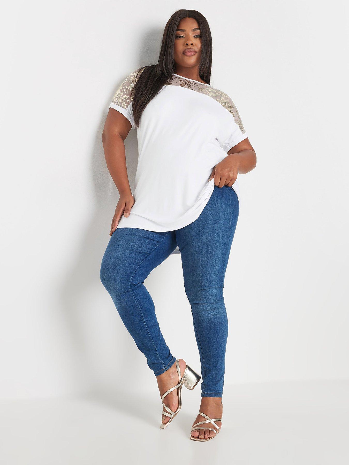  image of yours-curve-foil-printed-top-white