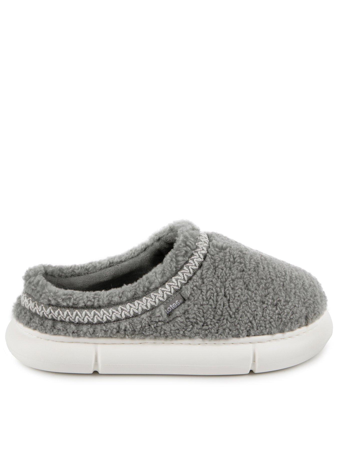 totes-icon-borg-cloud-swept-back-mule-slippers-grey