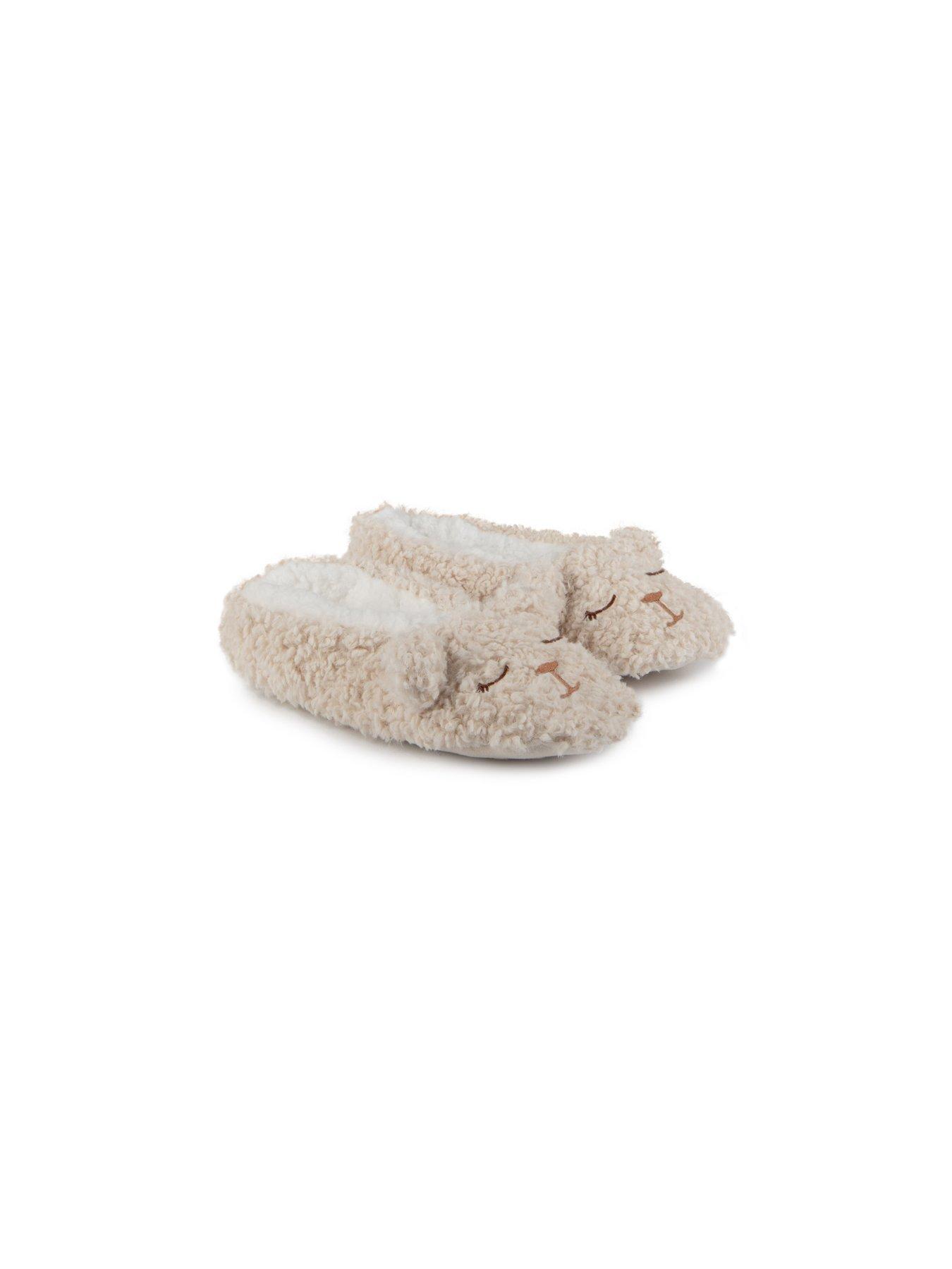 undefined Bear Novelty Footsie Socks - Bear Print